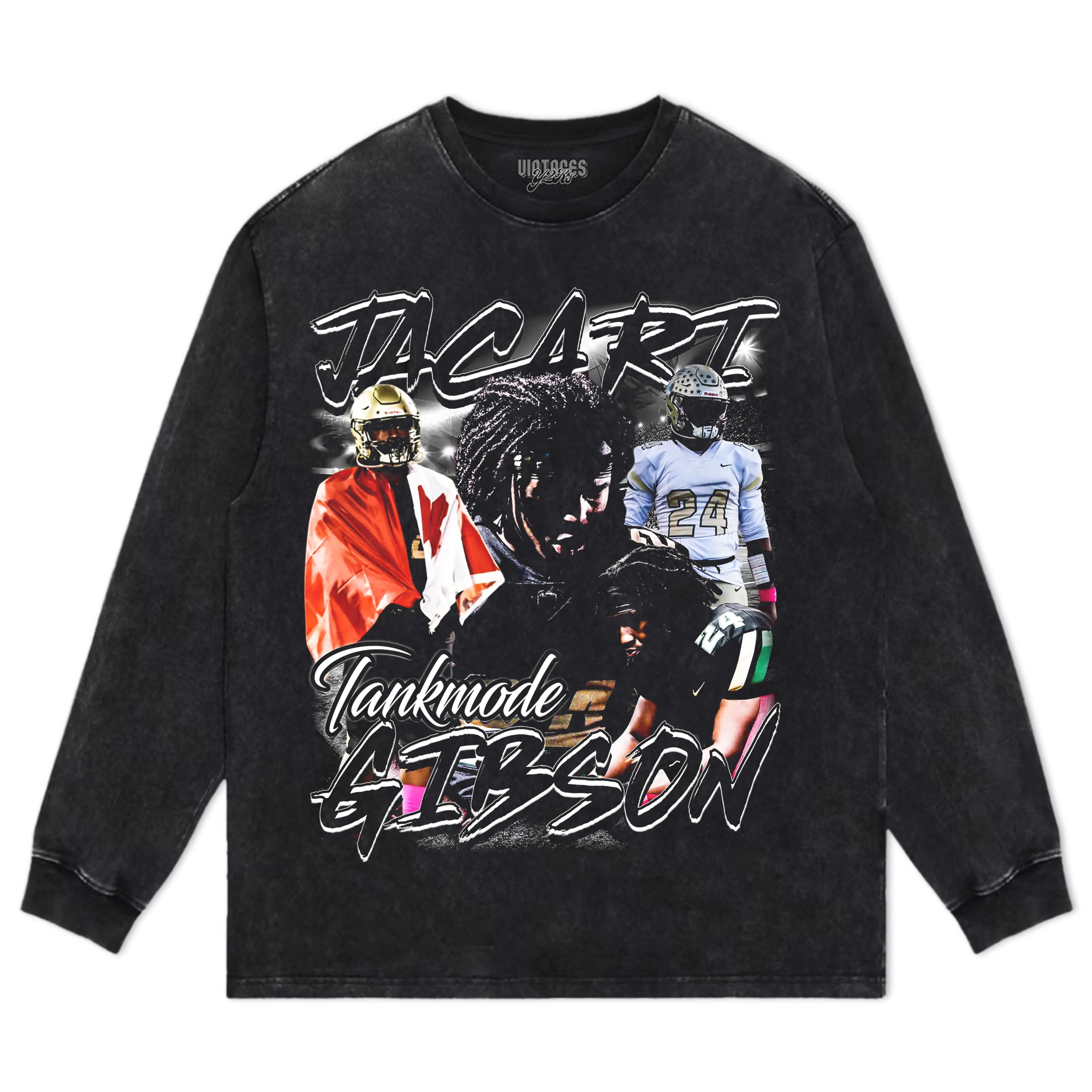 JACARI GIBSON TEE & LS & HOODIE