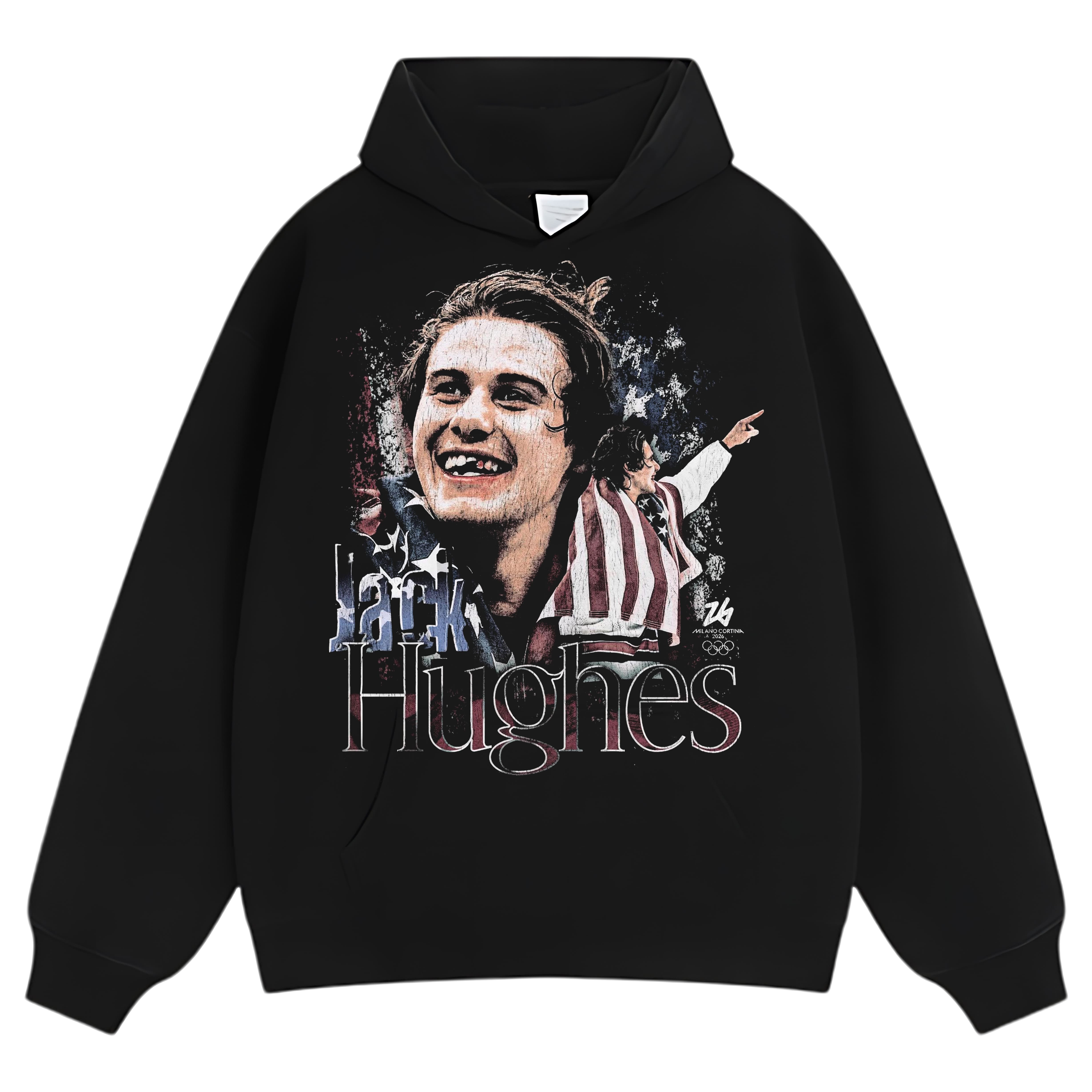 JACK HUGHES -  2026 MILANO CORTINA WINTER OLYMPICS TEE & LS & HOODIE