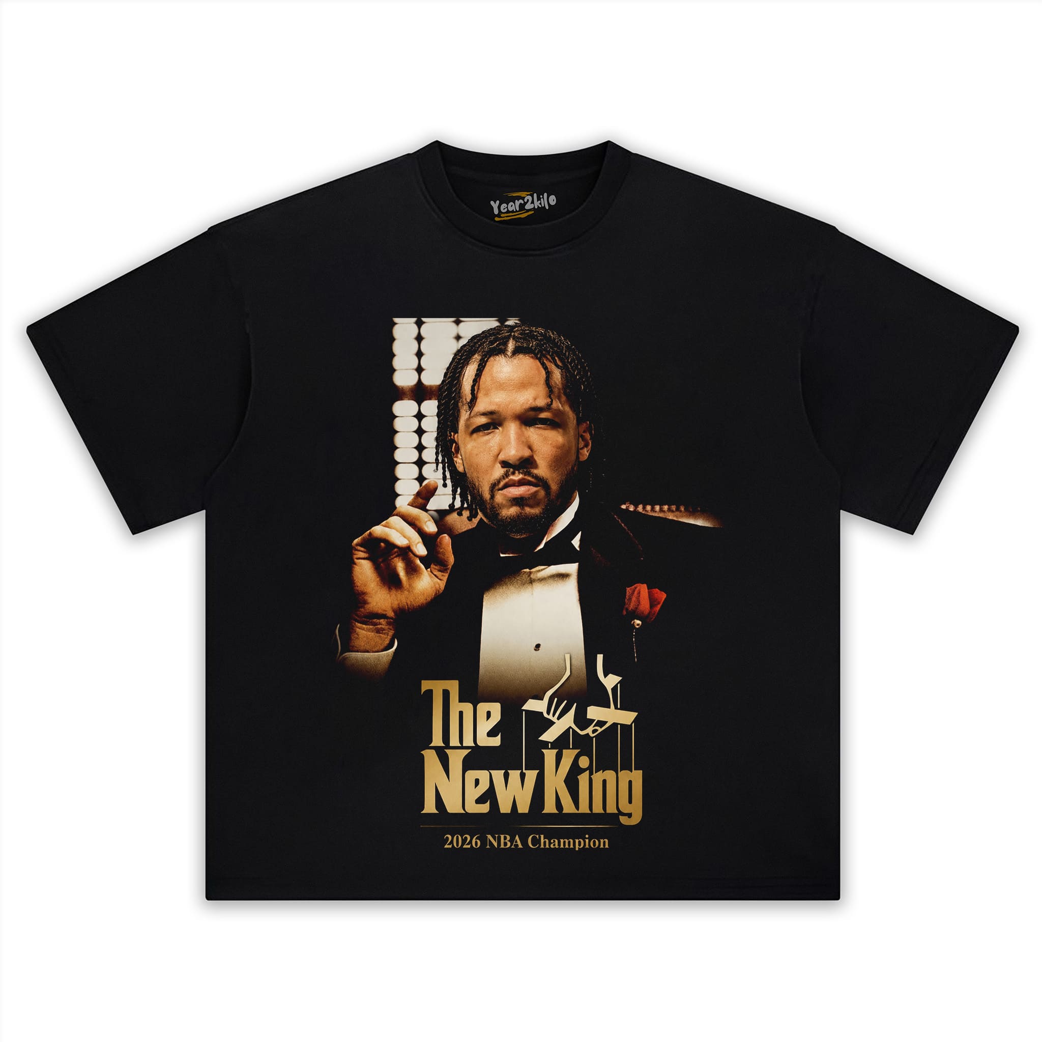 JALEN BRUNSON - GODFATHER FUNNY TANK TOP & TEE & LONG SLEEVE & LAYERED LS & HOODIE