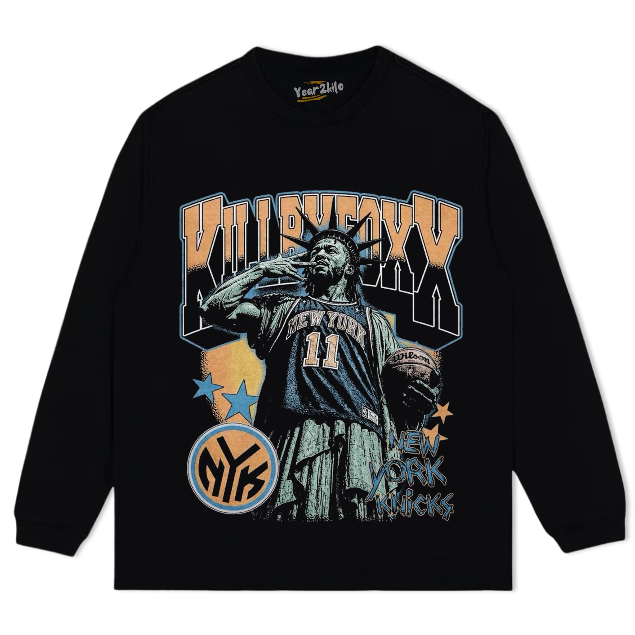 JALEN BRUNSON - NEW YORK CHAMPION 2026 V2 TANK TOP & TEE & LONG SLEEVE & LAYERED LS & HOODIE