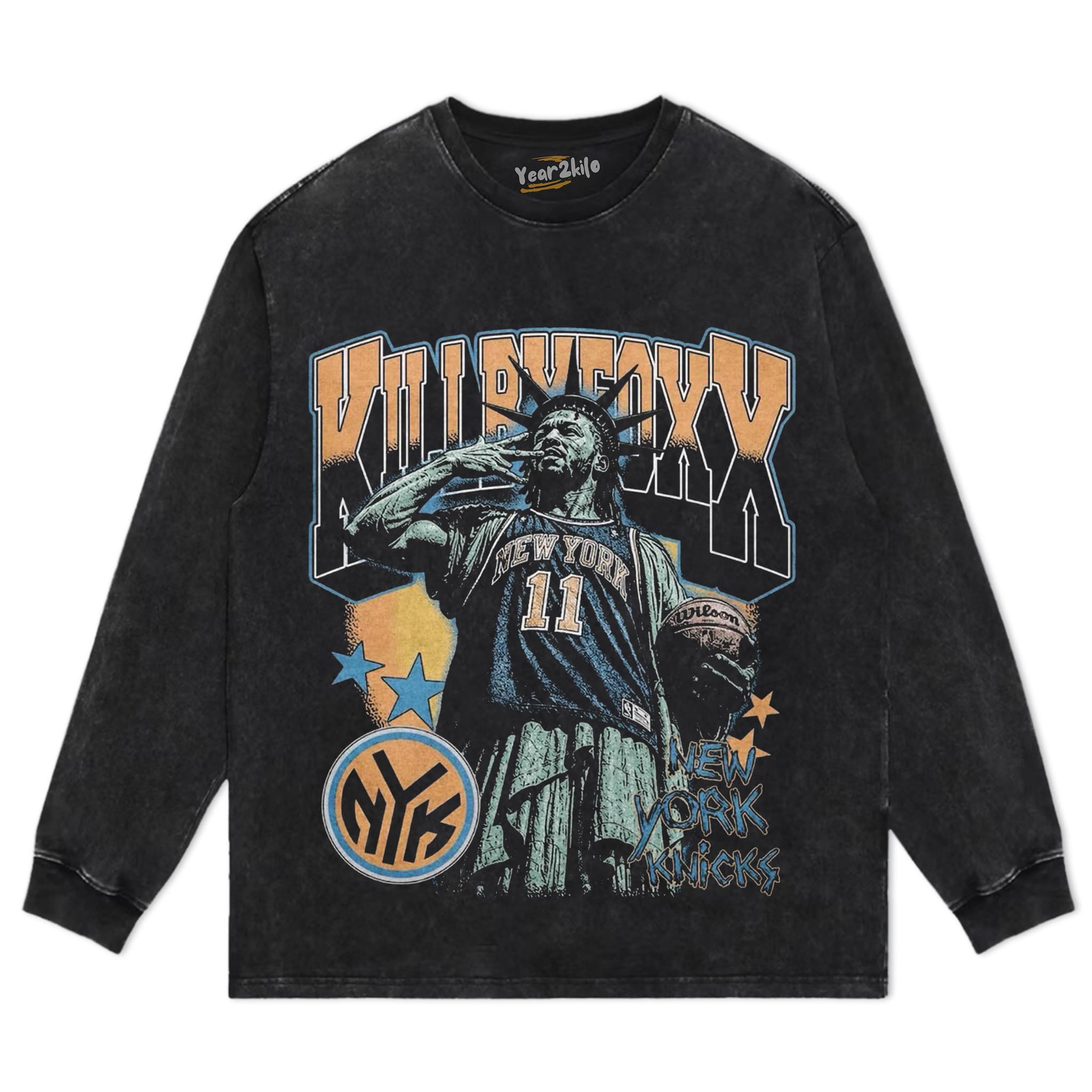 JALEN BRUNSON - NEW YORK CHAMPION 2026 V2 TANK TOP & TEE & LONG SLEEVE & LAYERED LS & HOODIE