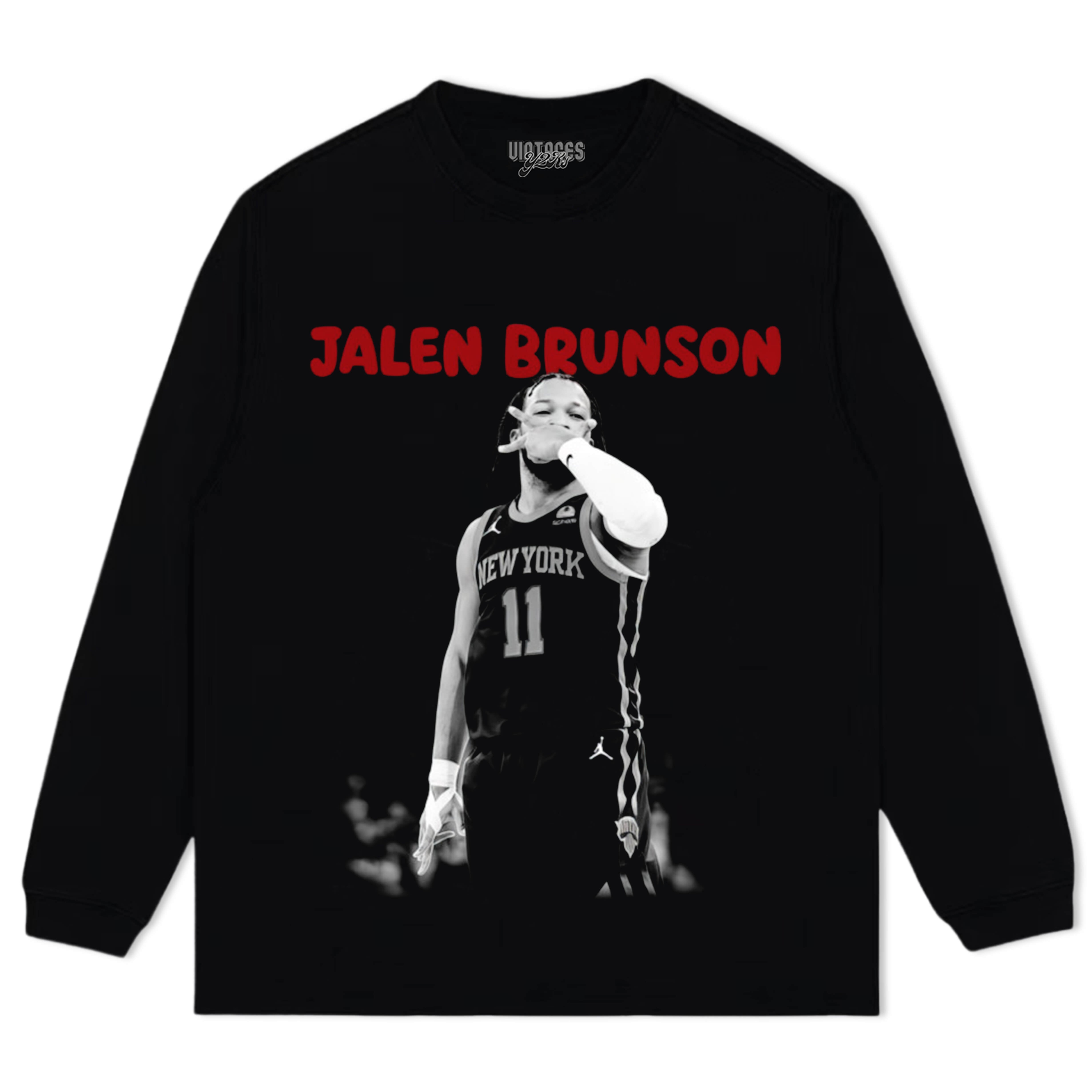 JALEN BRUNSON VINTAGE STYLE V3 TEE & LS & HOODIE