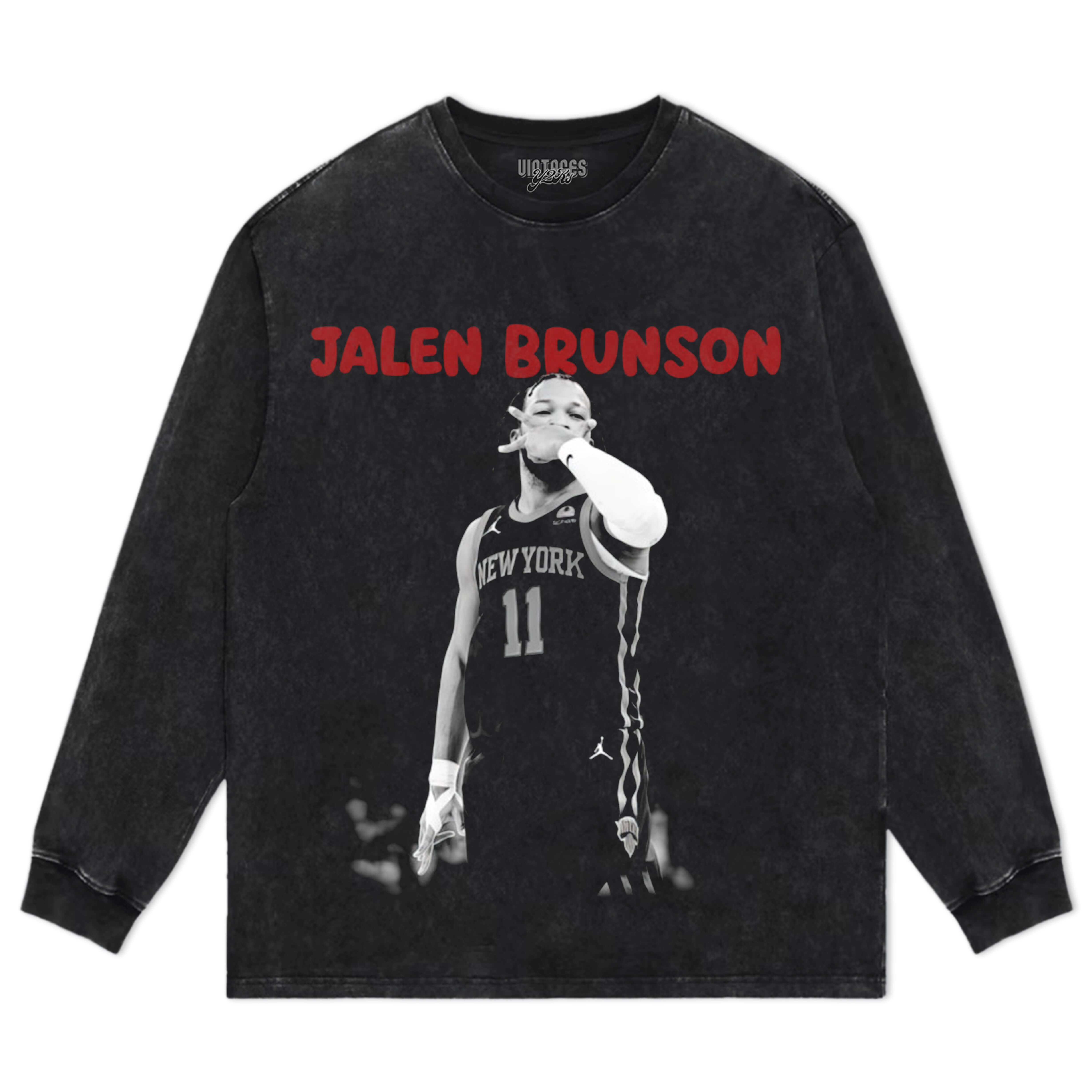JALEN BRUNSON VINTAGE STYLE V3 TEE & LS & HOODIE
