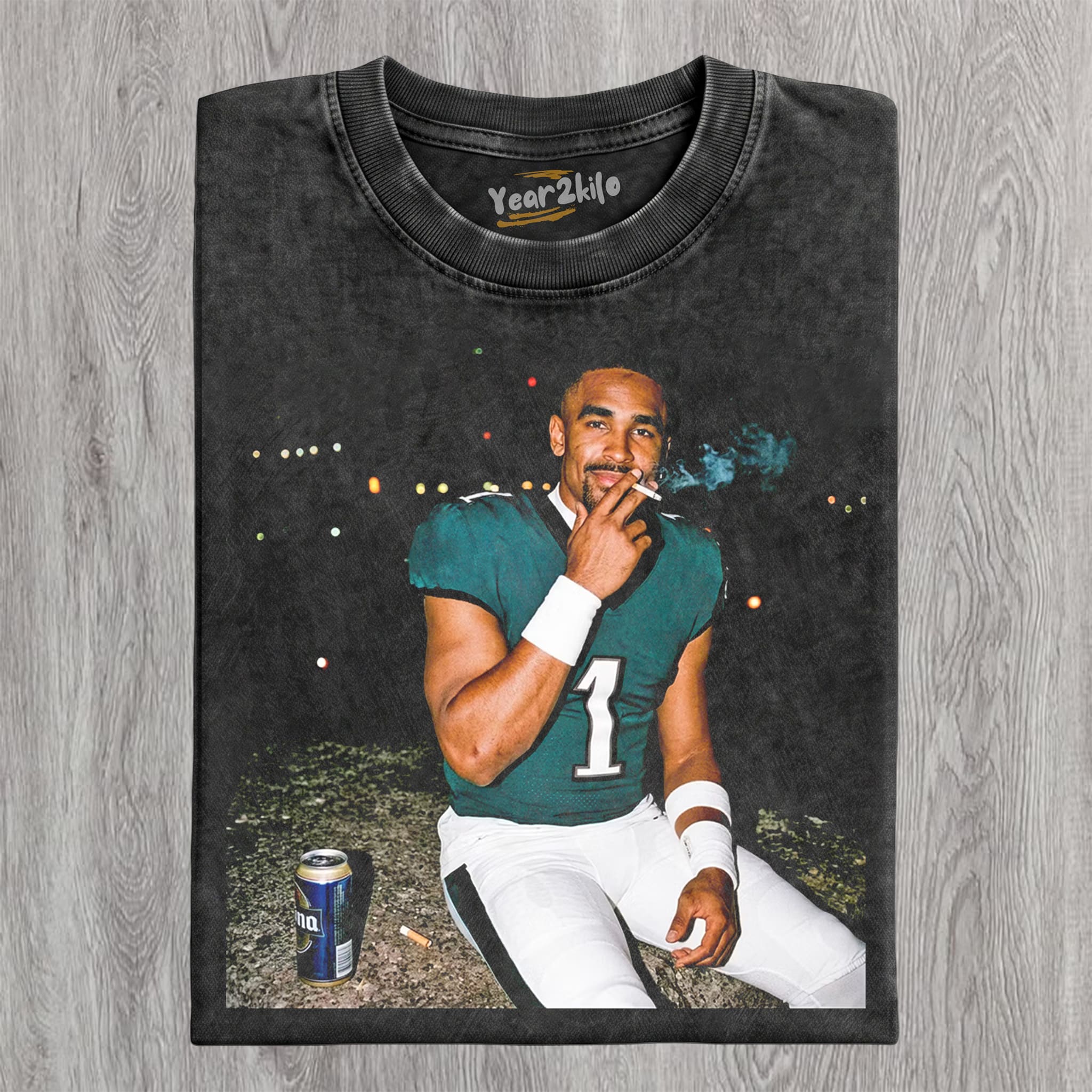 JALEN HURTS FOOTBALL FUNNY V2 TANK TOP & TEE & LONG SLEEVE & LAYERED LS & HOODIE