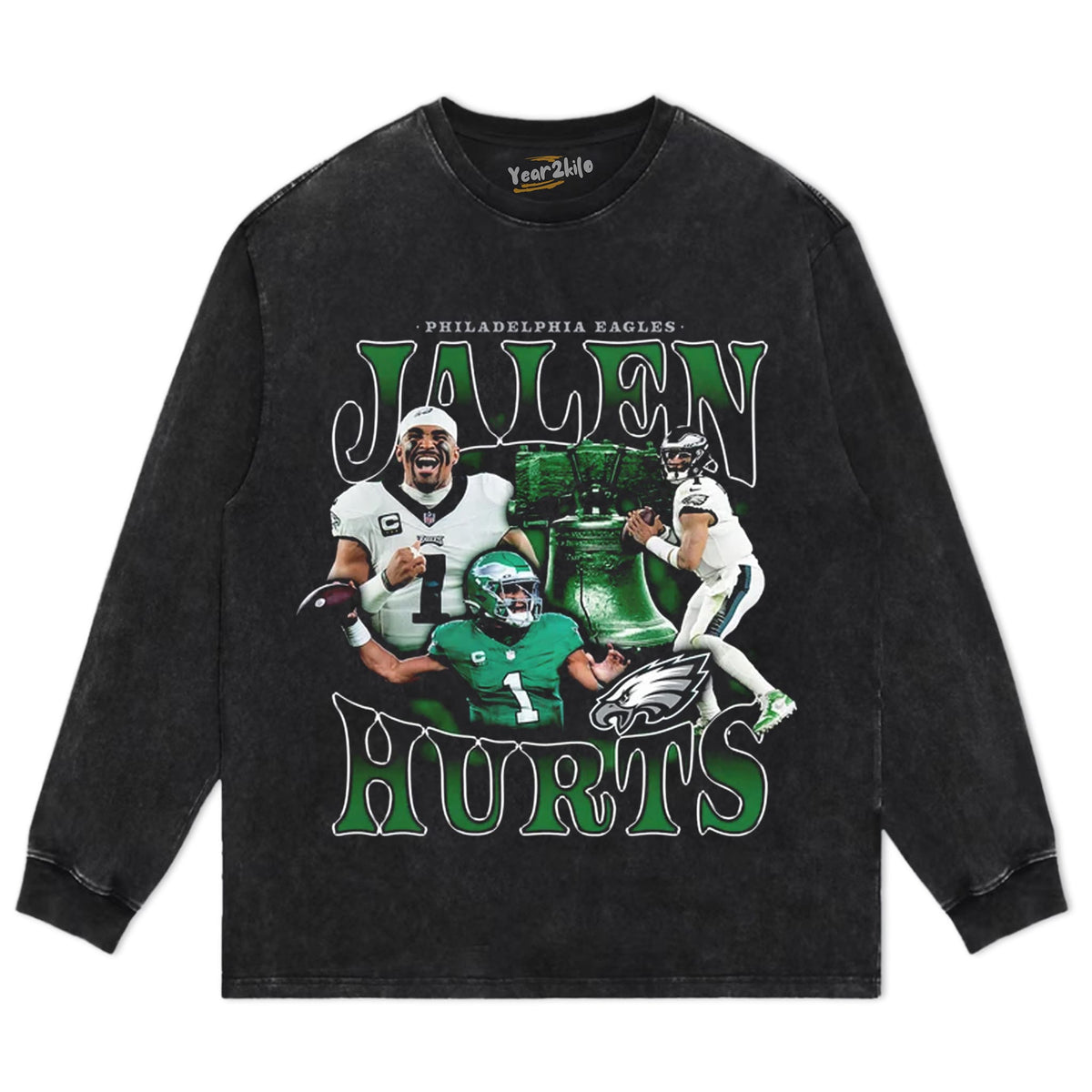 JALEN HURTS NEW TEE TANK TOP & TEE & LONG SLEEVE & LAYERED LS & HOODIE