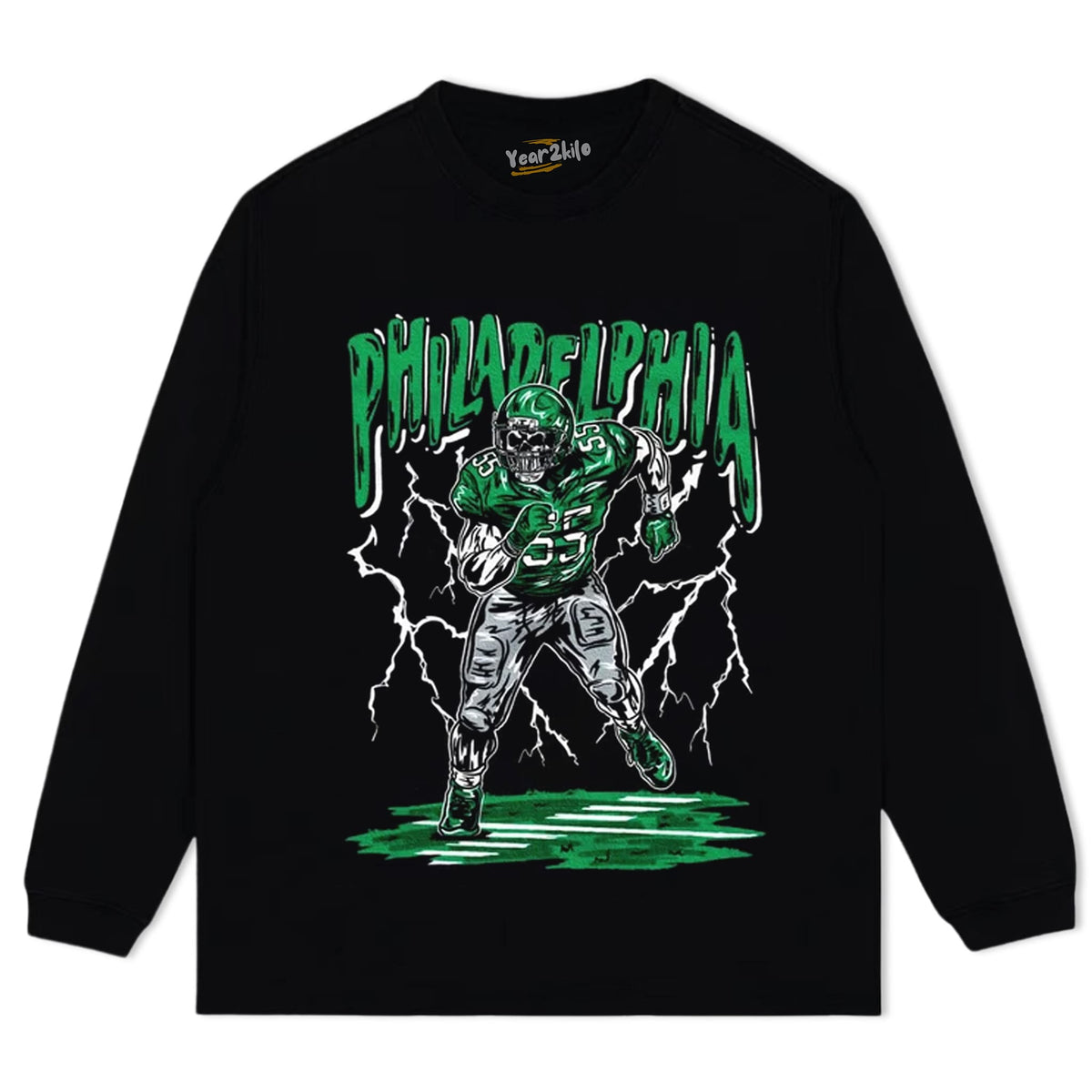 JALEN HURTS SKELETON  TEE TANK TOP & TEE & LONG SLEEVE & LAYERED LS & HOODIE