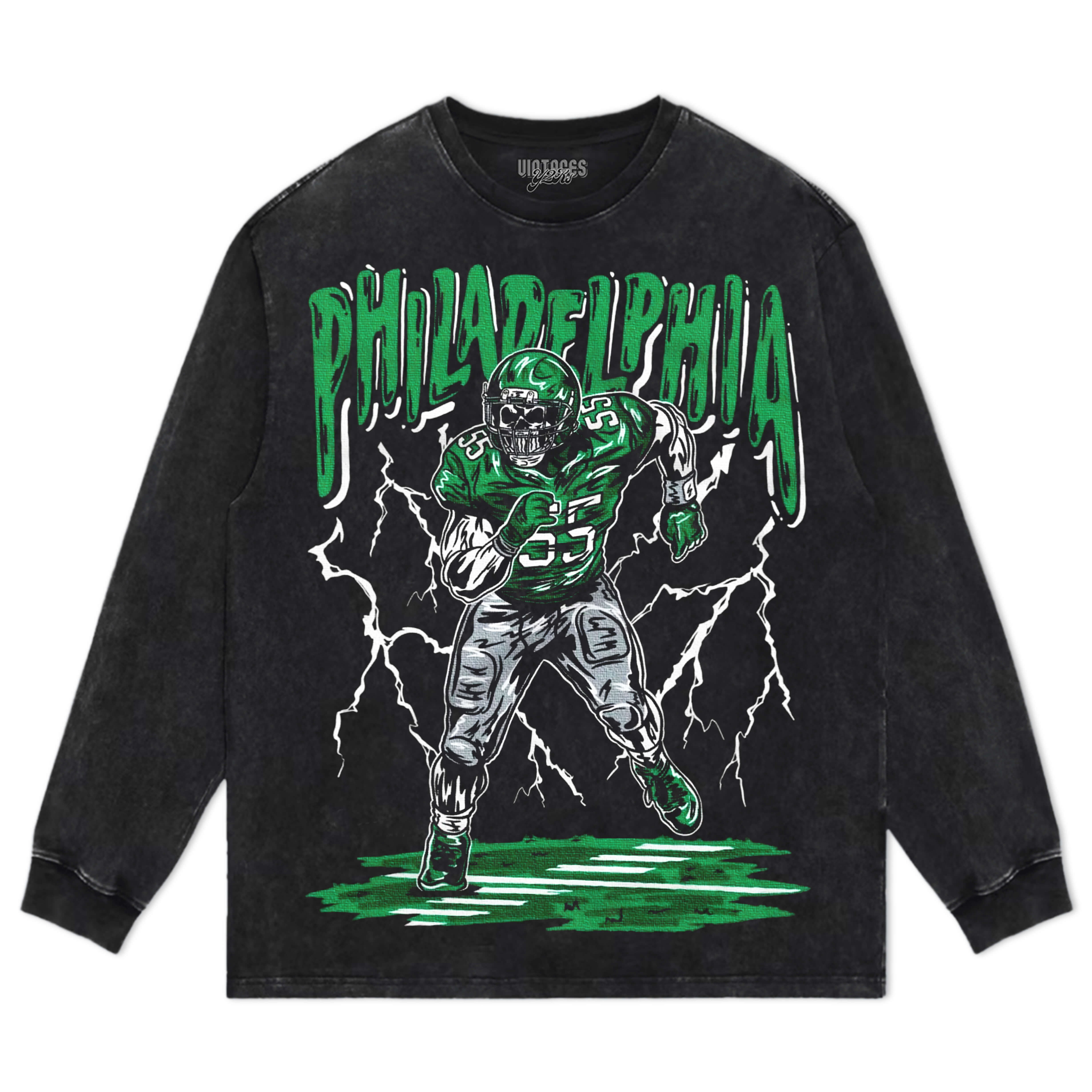 JALEN HURTS SKELETON TEE & LS & HOODIE