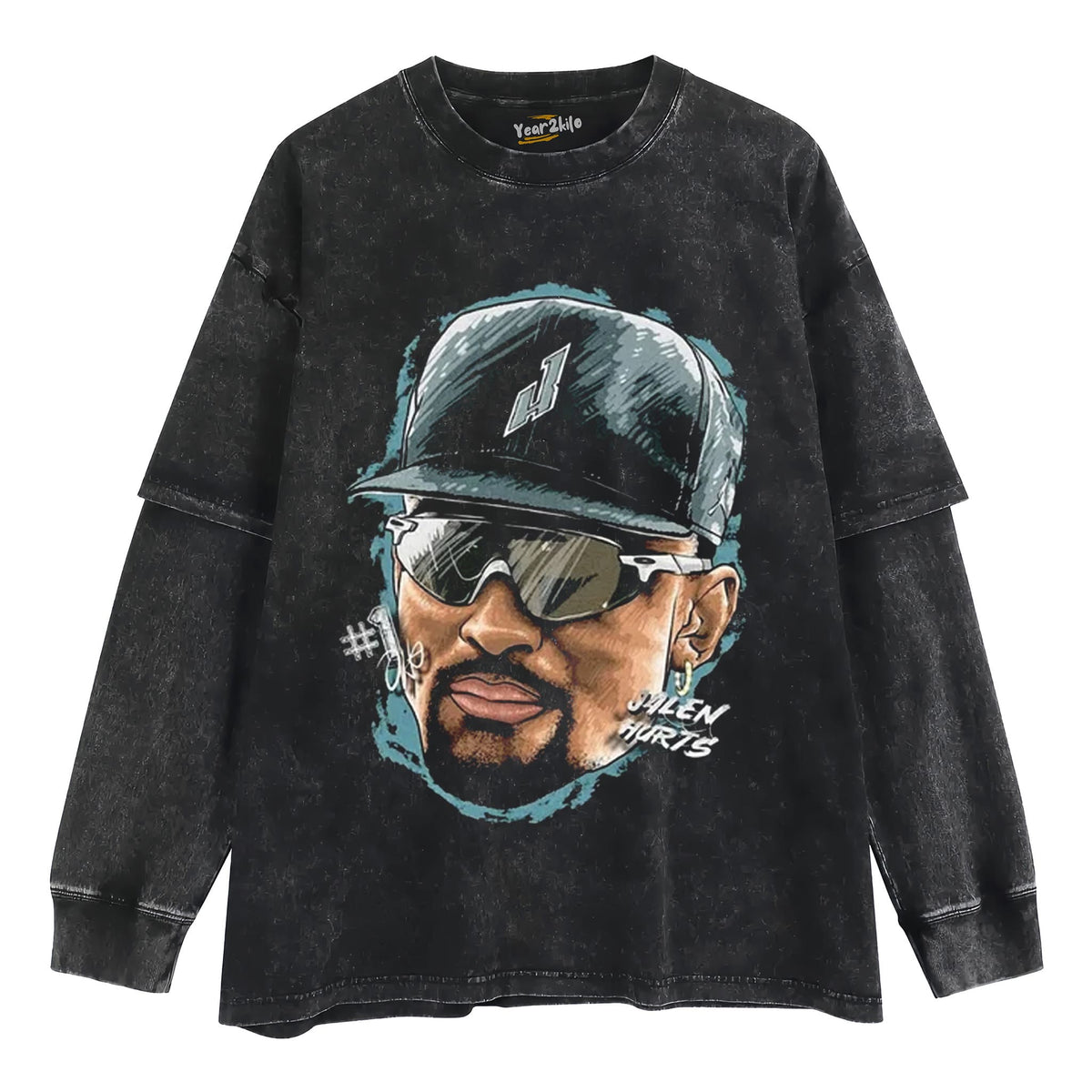 JALEN HURTS TEE TANK TOP & TEE & LONG SLEEVE & LAYERED LS & HOODIE