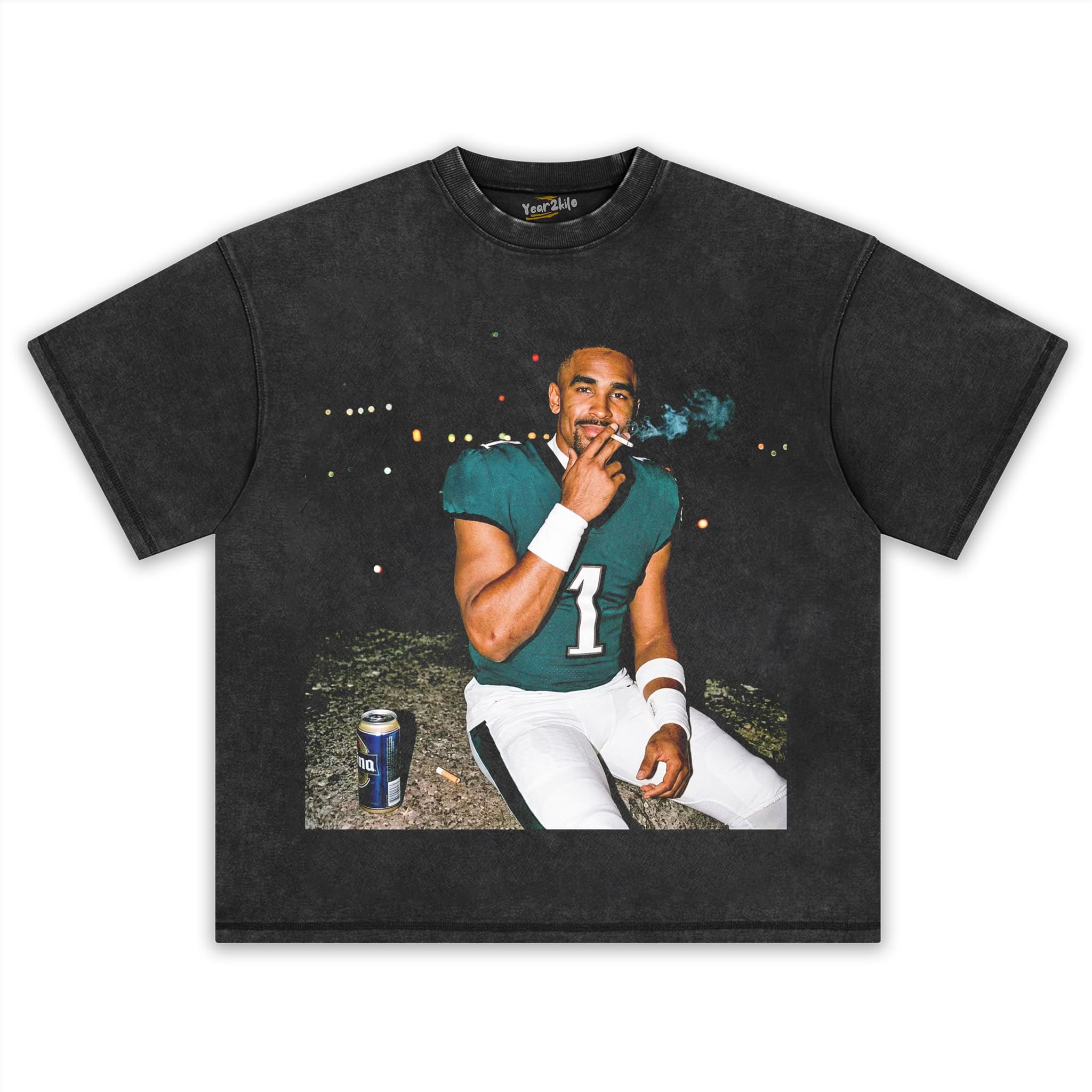 JALEN HURTS FOOTBALL FUNNY V2 TANK TOP & TEE & LONG SLEEVE & LAYERED LS & HOODIE