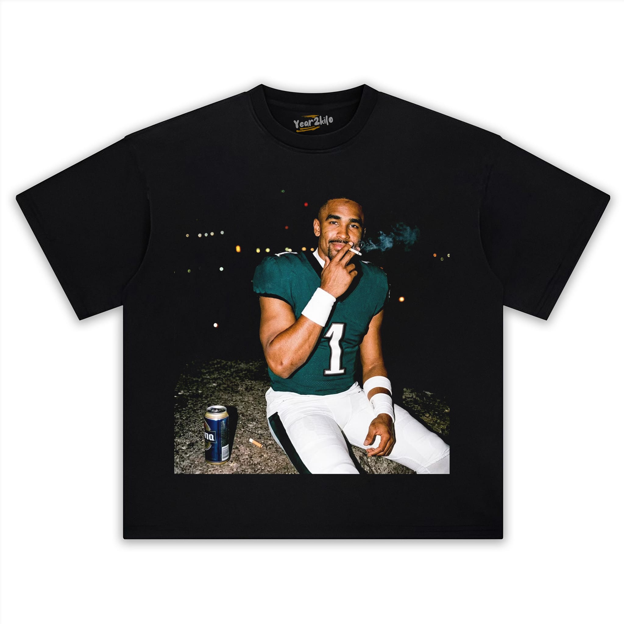 JALEN HURTS FOOTBALL FUNNY V2 TANK TOP & TEE & LONG SLEEVE & LAYERED LS & HOODIE