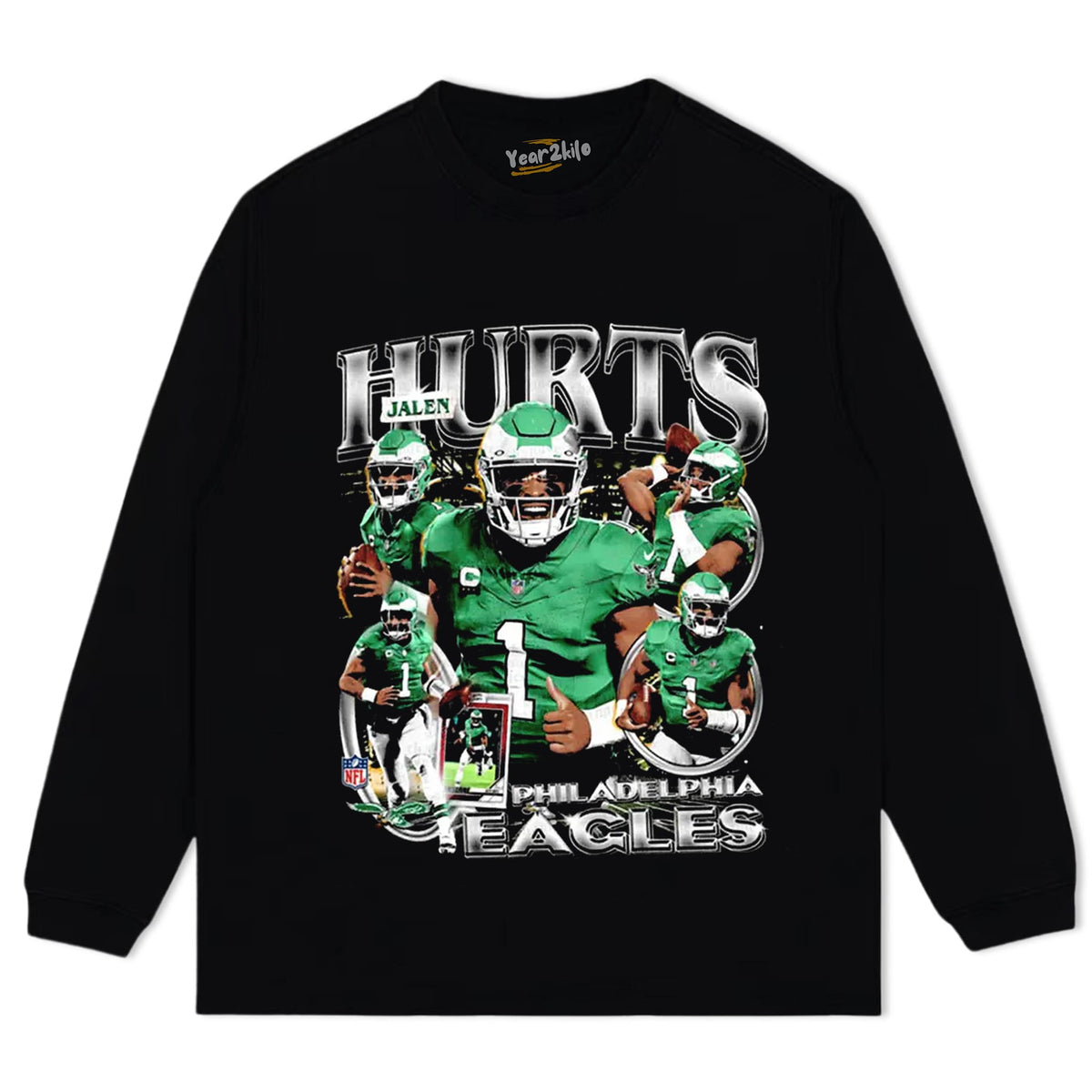 JALEN HURTS TANK TOP & TEE & LONG SLEEVE & LAYERED LS & HOODIE