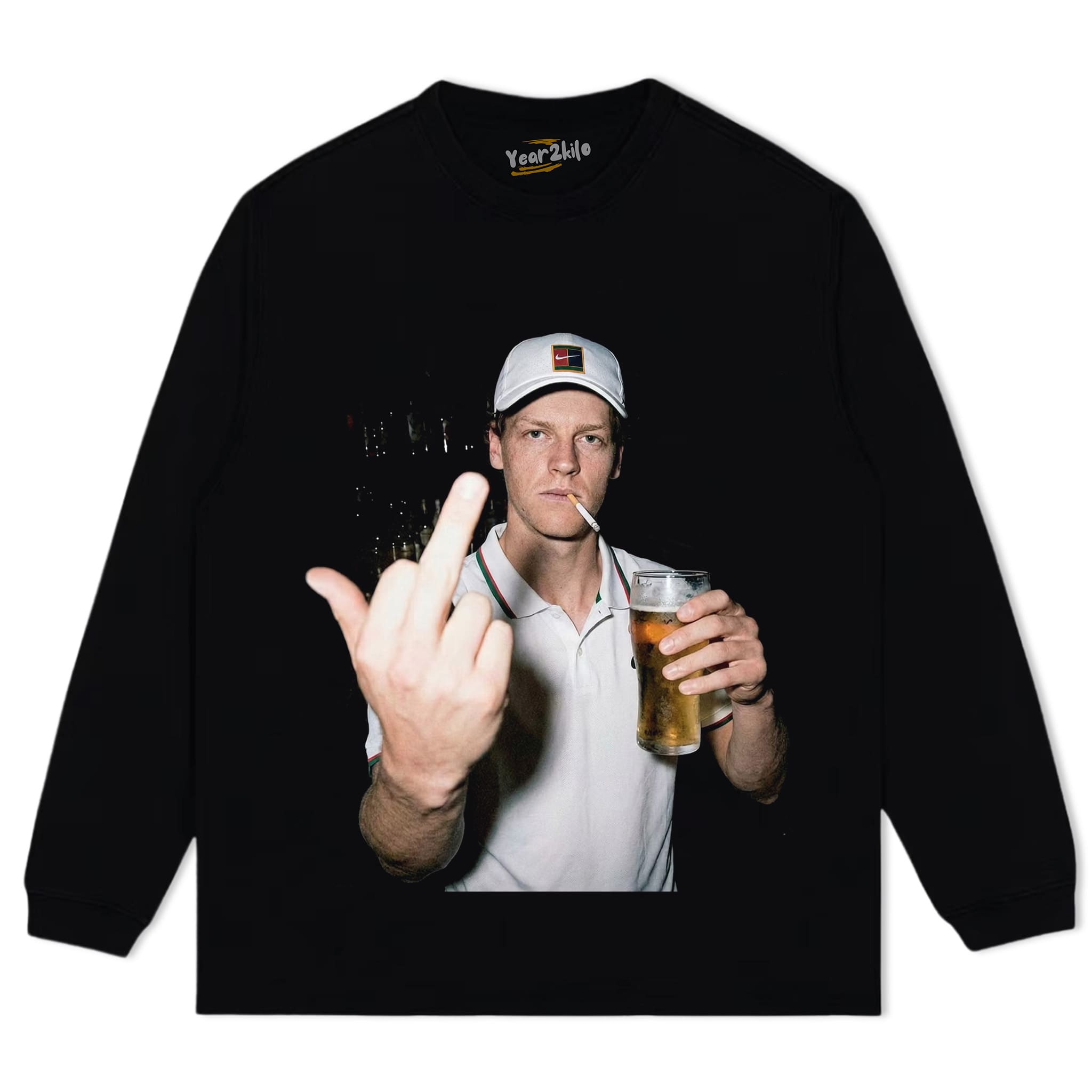 JANNIK SINNER 2026 MEN'S SINGLES CHAMPION TANK TOP & TEE & LONG SLEEVE & LAYERED LS & HOODIE