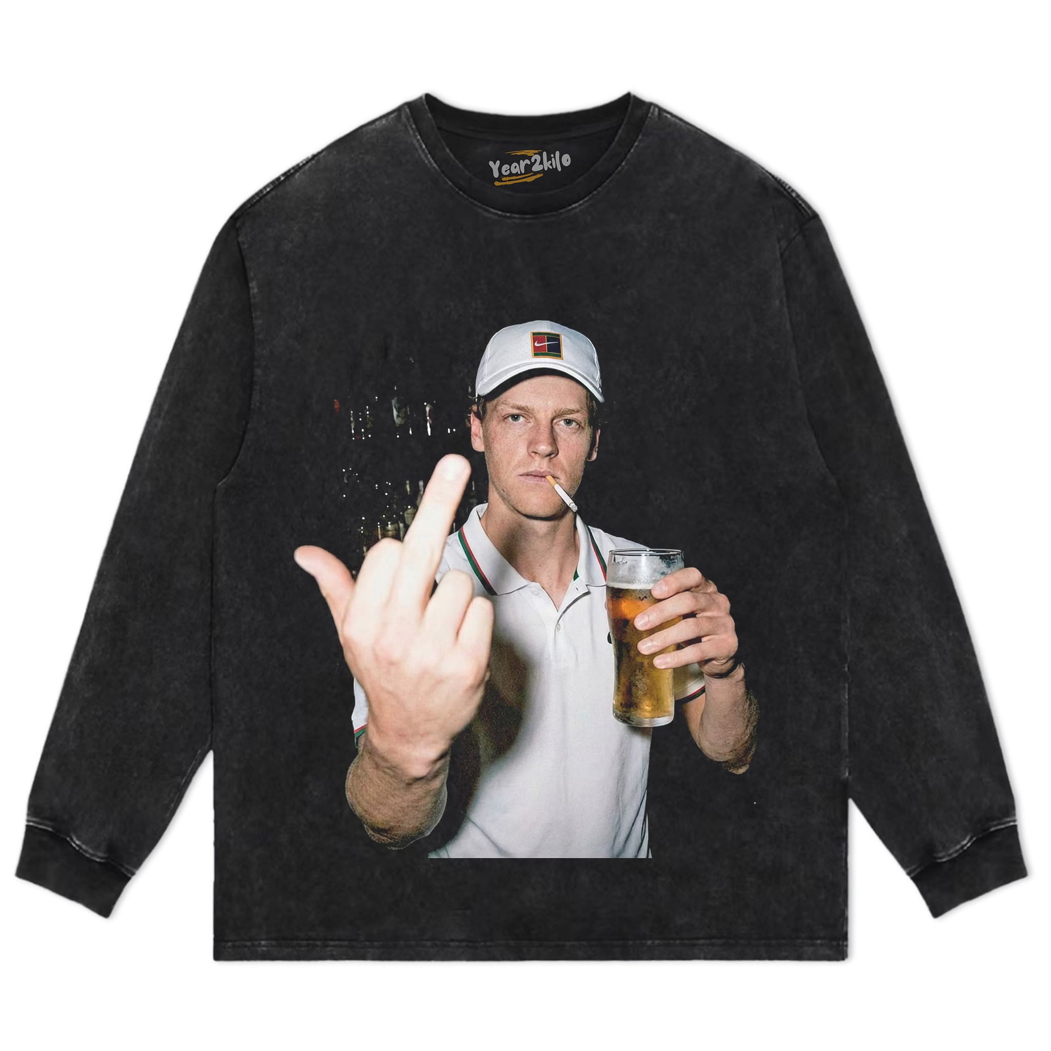 JANNIK SINNER 2026 MEN'S SINGLES CHAMPION TANK TOP & TEE & LONG SLEEVE & LAYERED LS & HOODIE