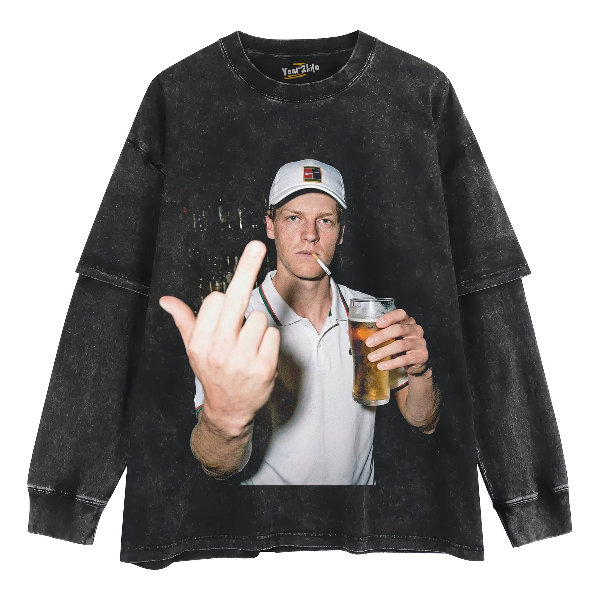 JANNIK SINNER 2026 MEN'S SINGLES CHAMPION TANK TOP & TEE & LONG SLEEVE & LAYERED LS & HOODIE