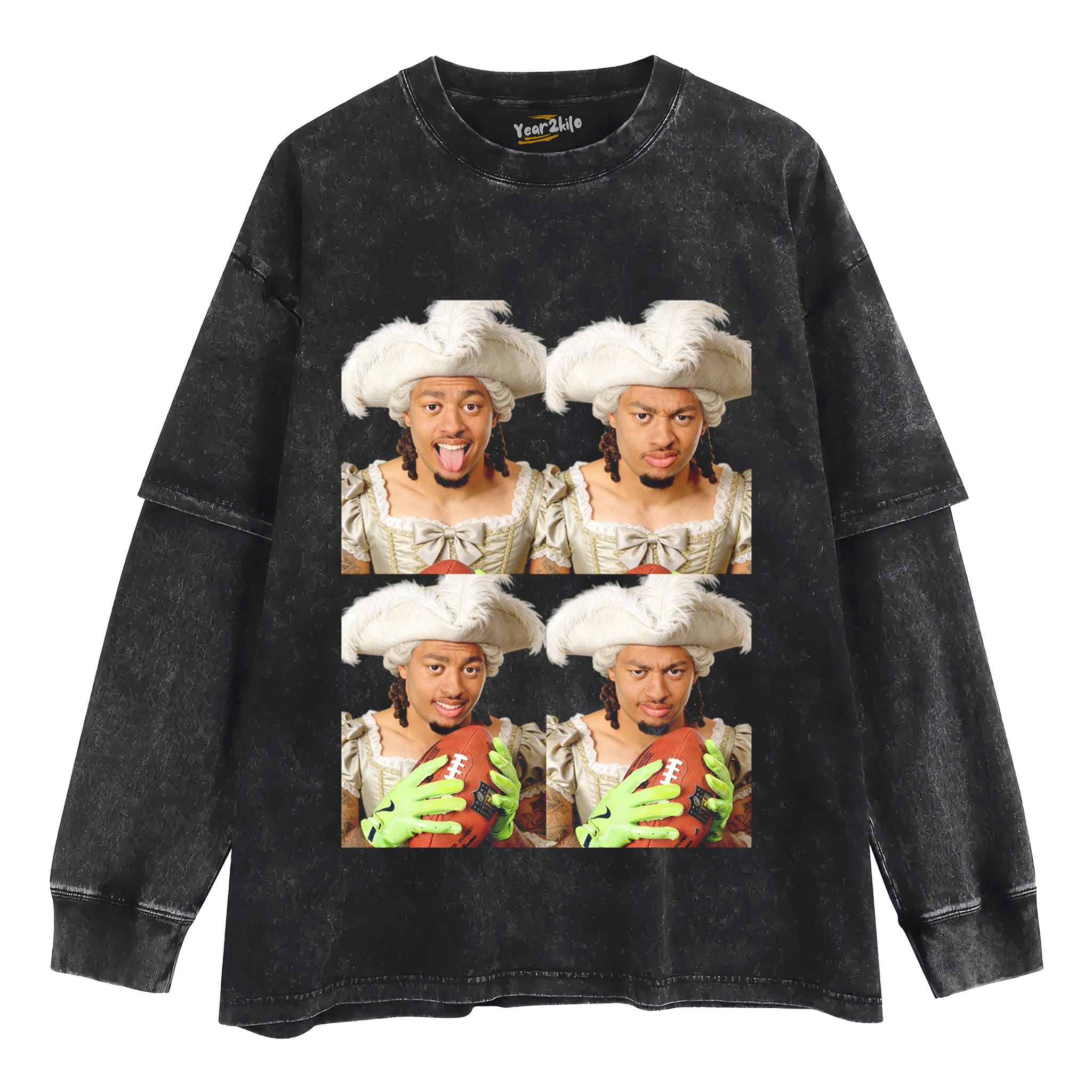 JAXON SMITH-NJIGBA ROYALTY GRAPHIC TANK TOP & TEE & LONG SLEEVE & LAYERED LS & HOODIE