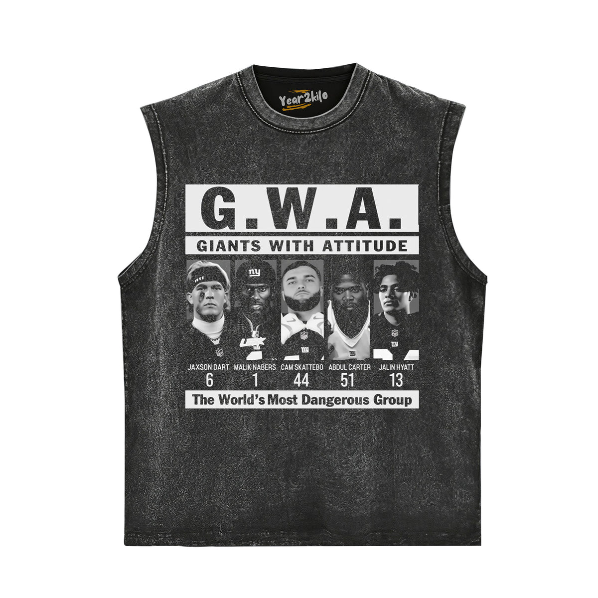 JAXSON DART & MALIK NABERS & CAM SKATTEBO & ABDUL CARTER & JALIN HYATT GWA TEE & LS & HOODIE