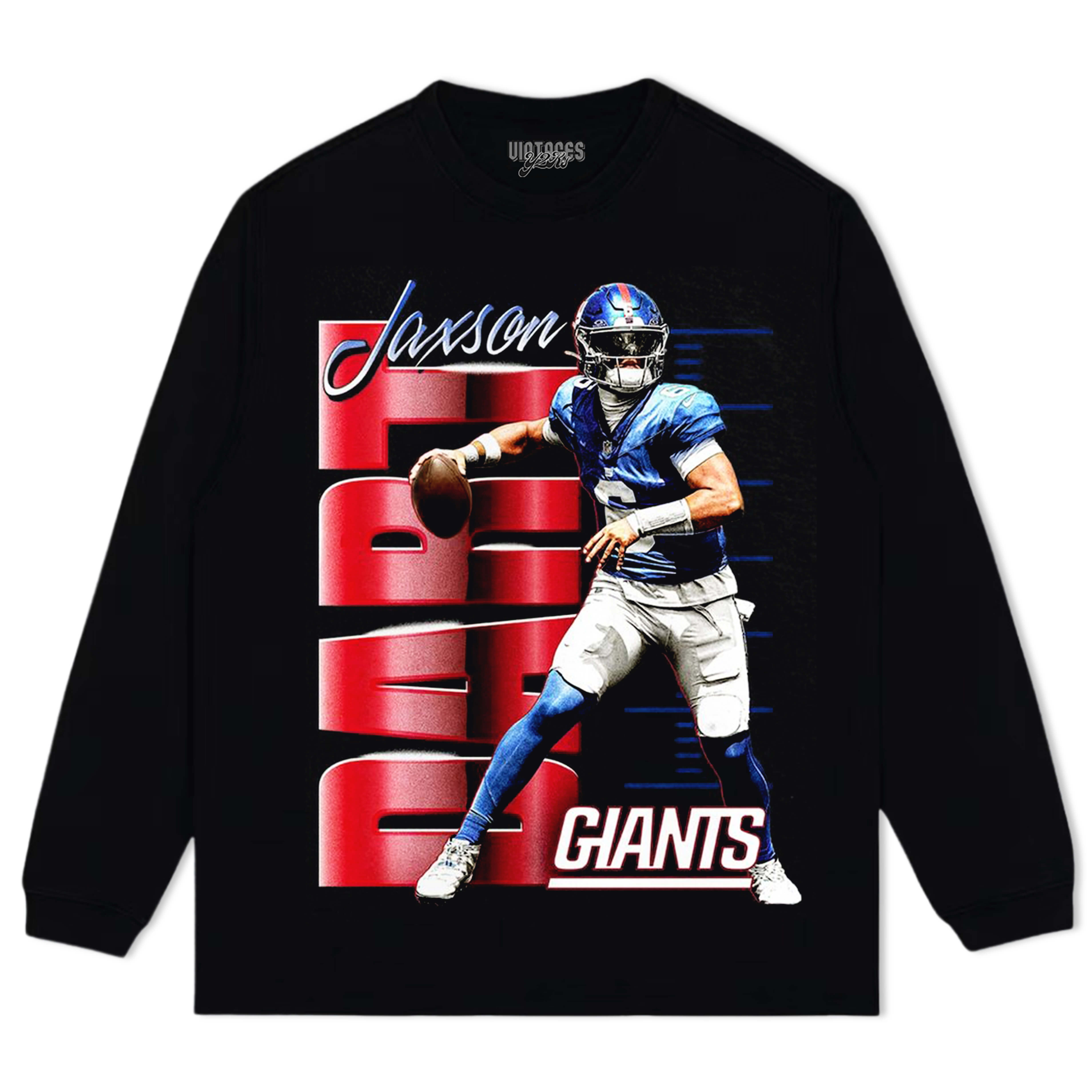 JAXSON DART NEW YORK GIANTS CELEBRATION  TEE & LS & HOODIE