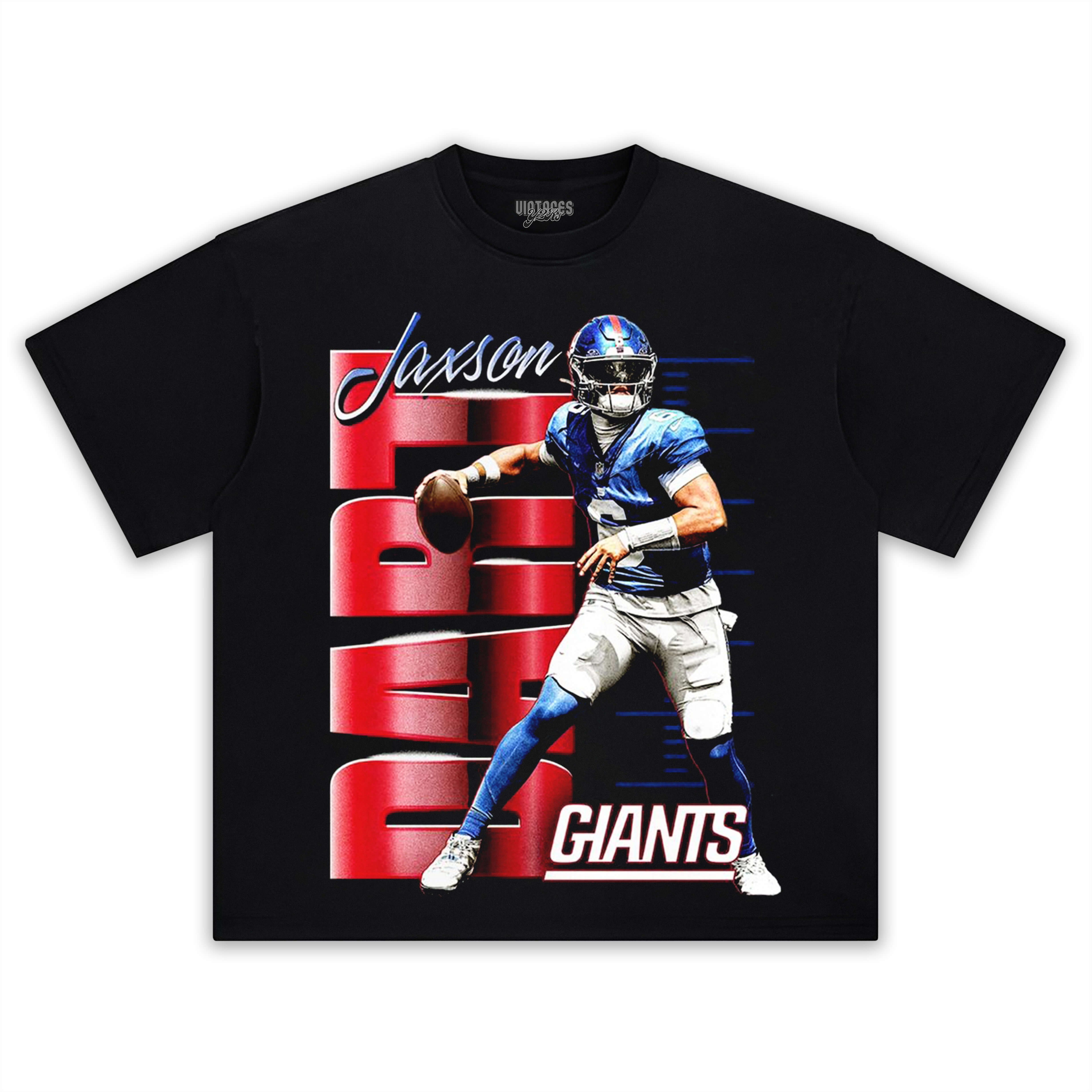 JAXSON DART NEW YORK GIANTS CELEBRATION  TEE & LS & HOODIE