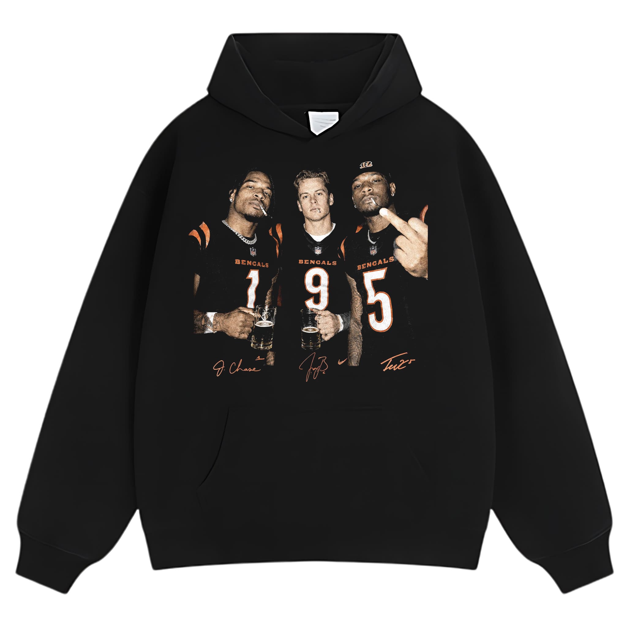 JA’MARR CHASE & JOE BURROW & TEE HIGGINS TANK TOP & TEE & LONG SLEEVE & LAYERED LS & HOODIE