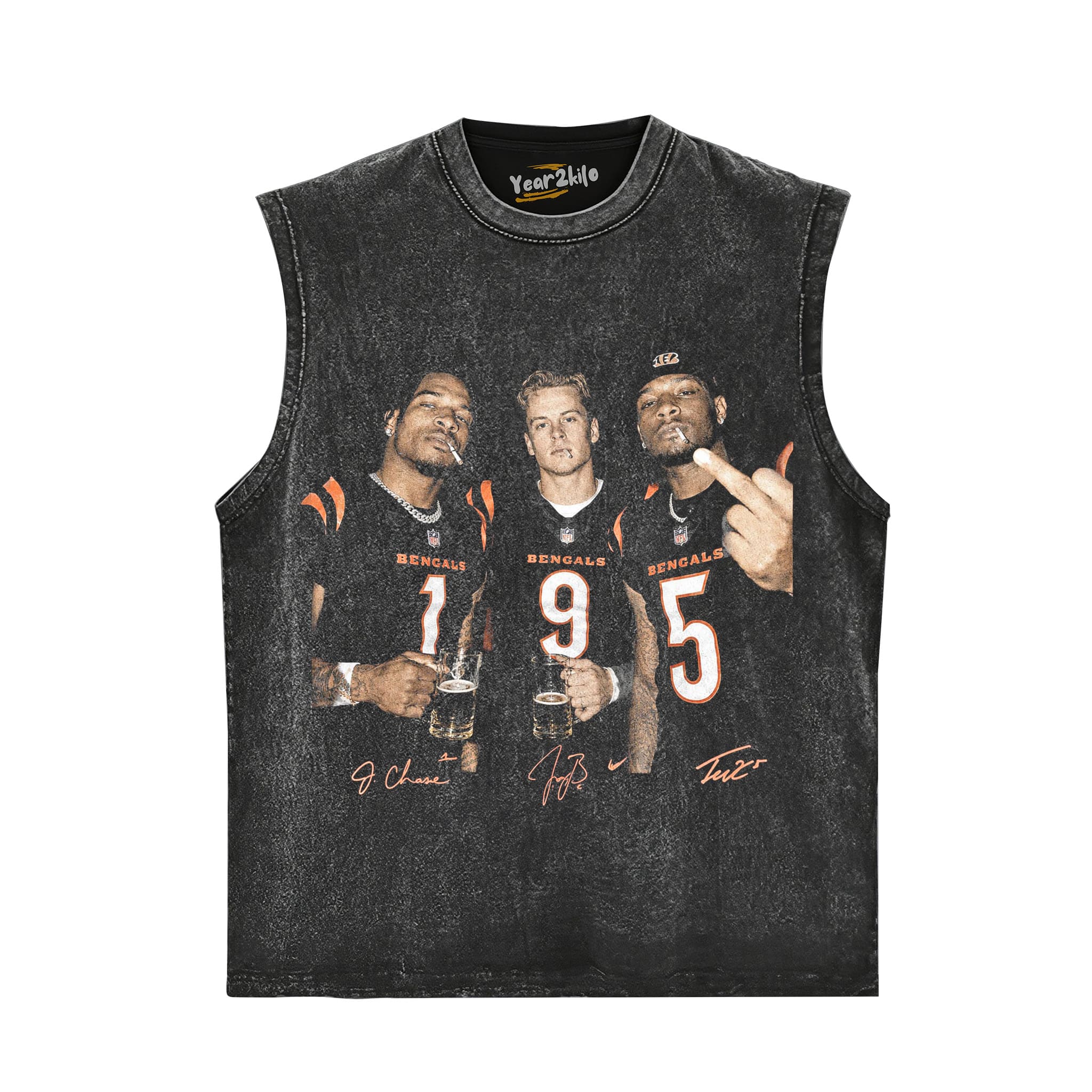 JA’MARR CHASE & JOE BURROW & TEE HIGGINS TANK TOP & TEE & LONG SLEEVE & LAYERED LS & HOODIE