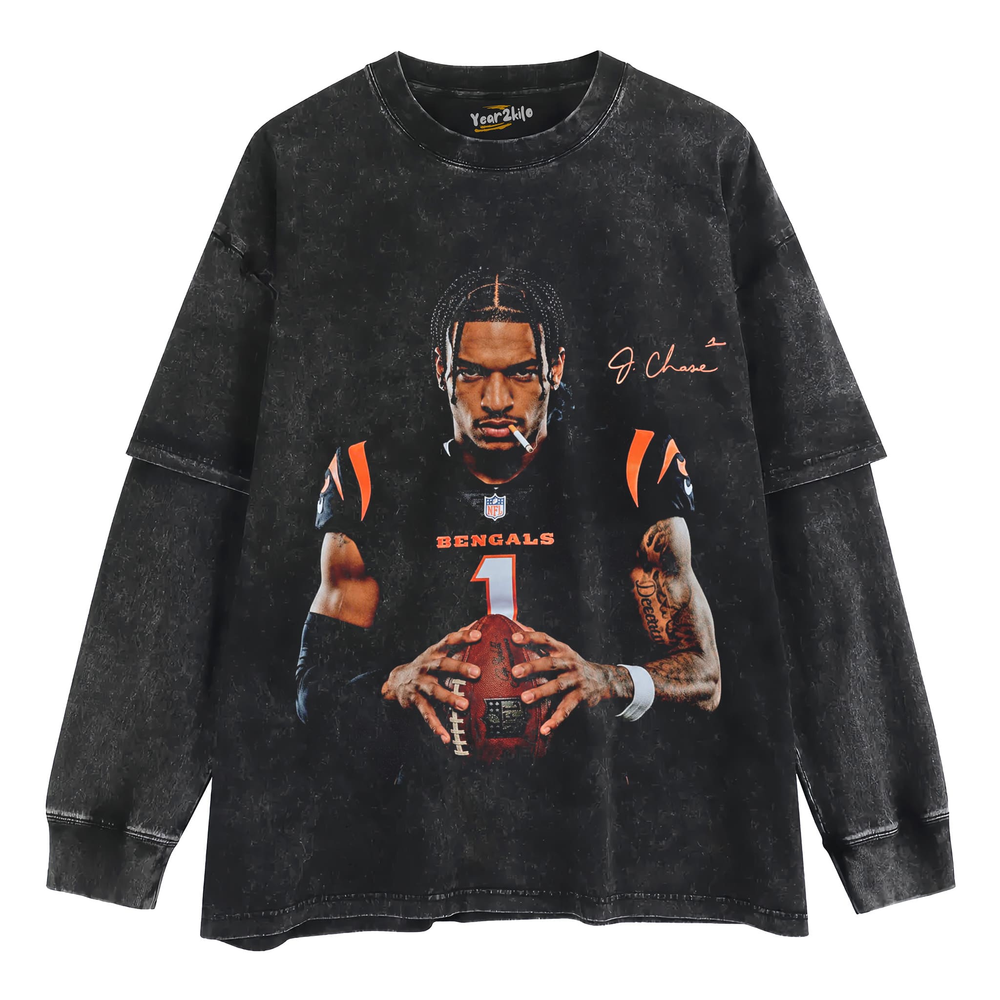 JA’MARR CHASE V2 TANK TOP & TEE & LONG SLEEVE & LAYERED LS & HOODIE