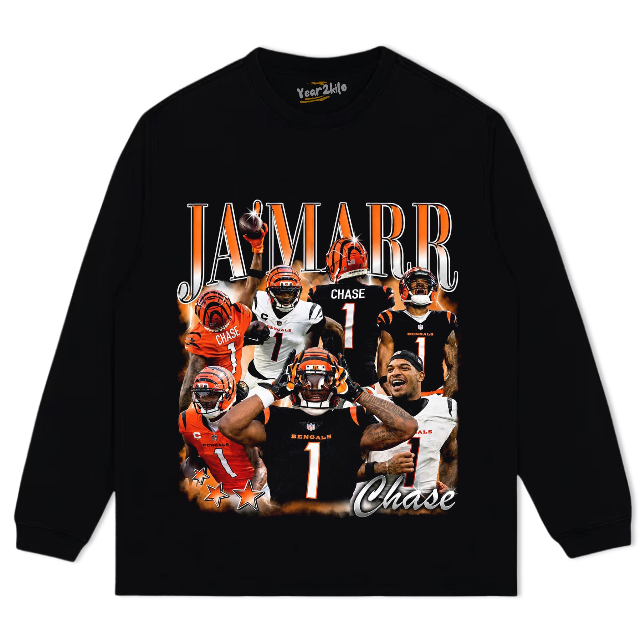 JA’MARR CHASE V3 TANK TOP & TEE & LONG SLEEVE & LAYERED LS & HOODIE