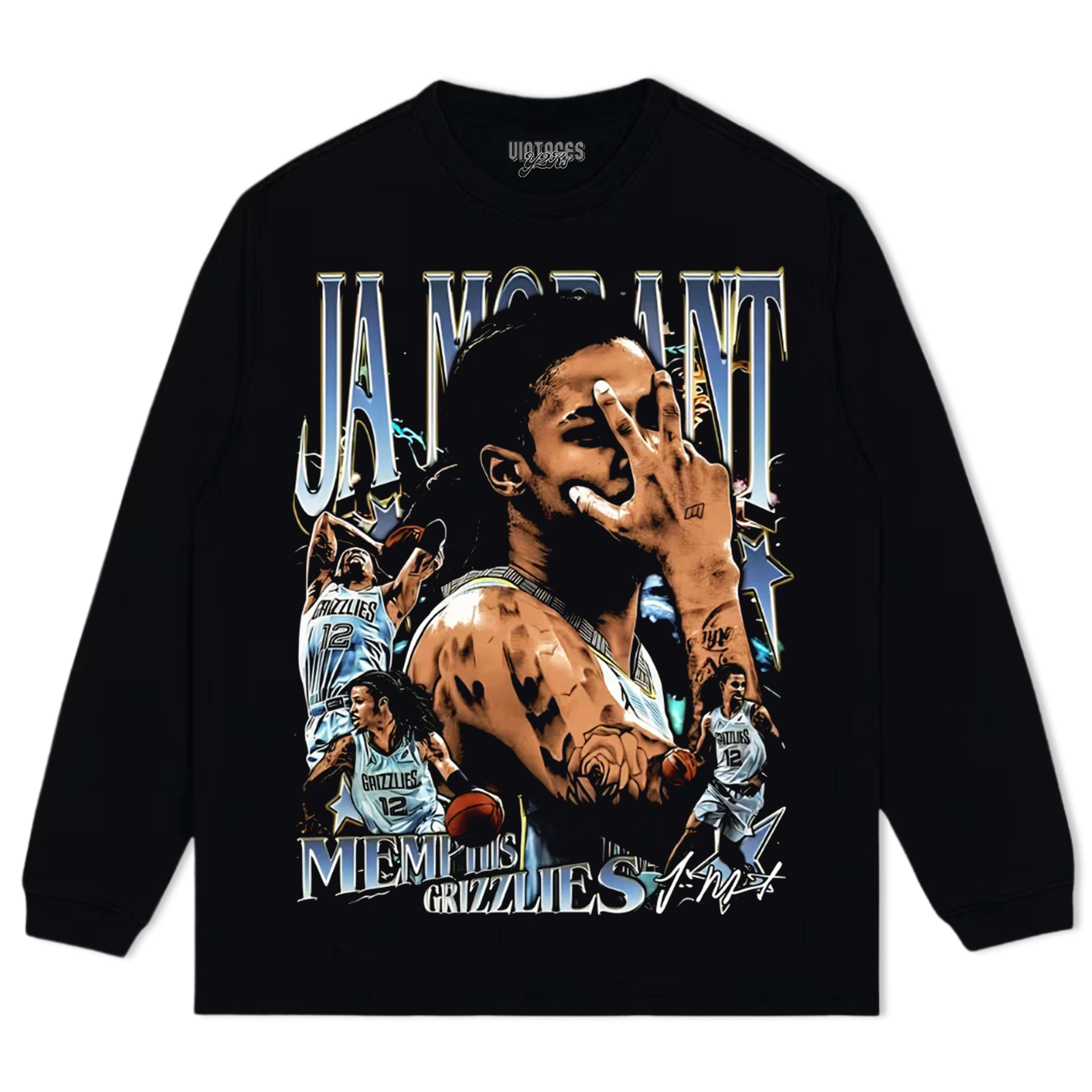 JA MORANT 12 TEE & LS & HOODIE