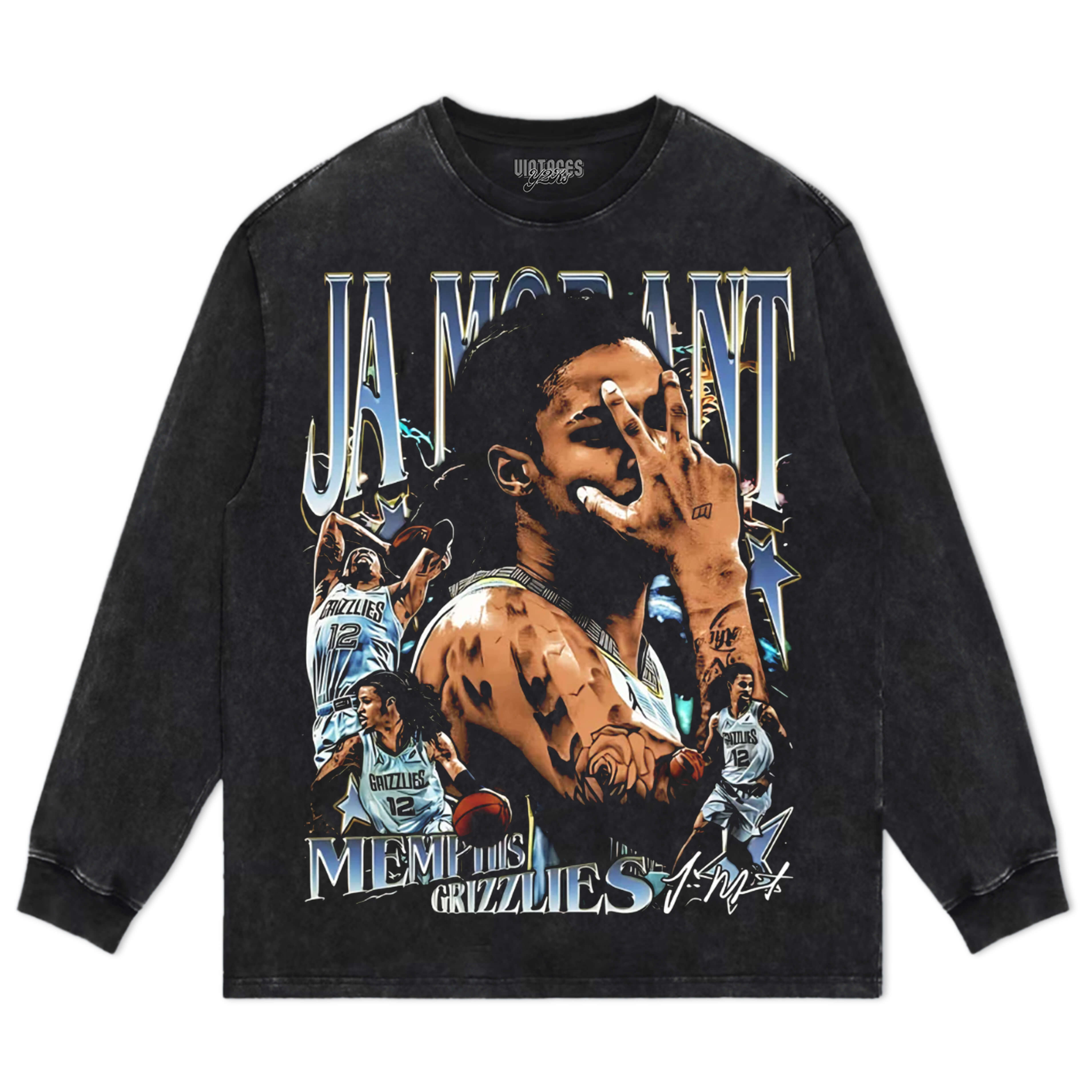 JA MORANT 12 TEE & LS & HOODIE
