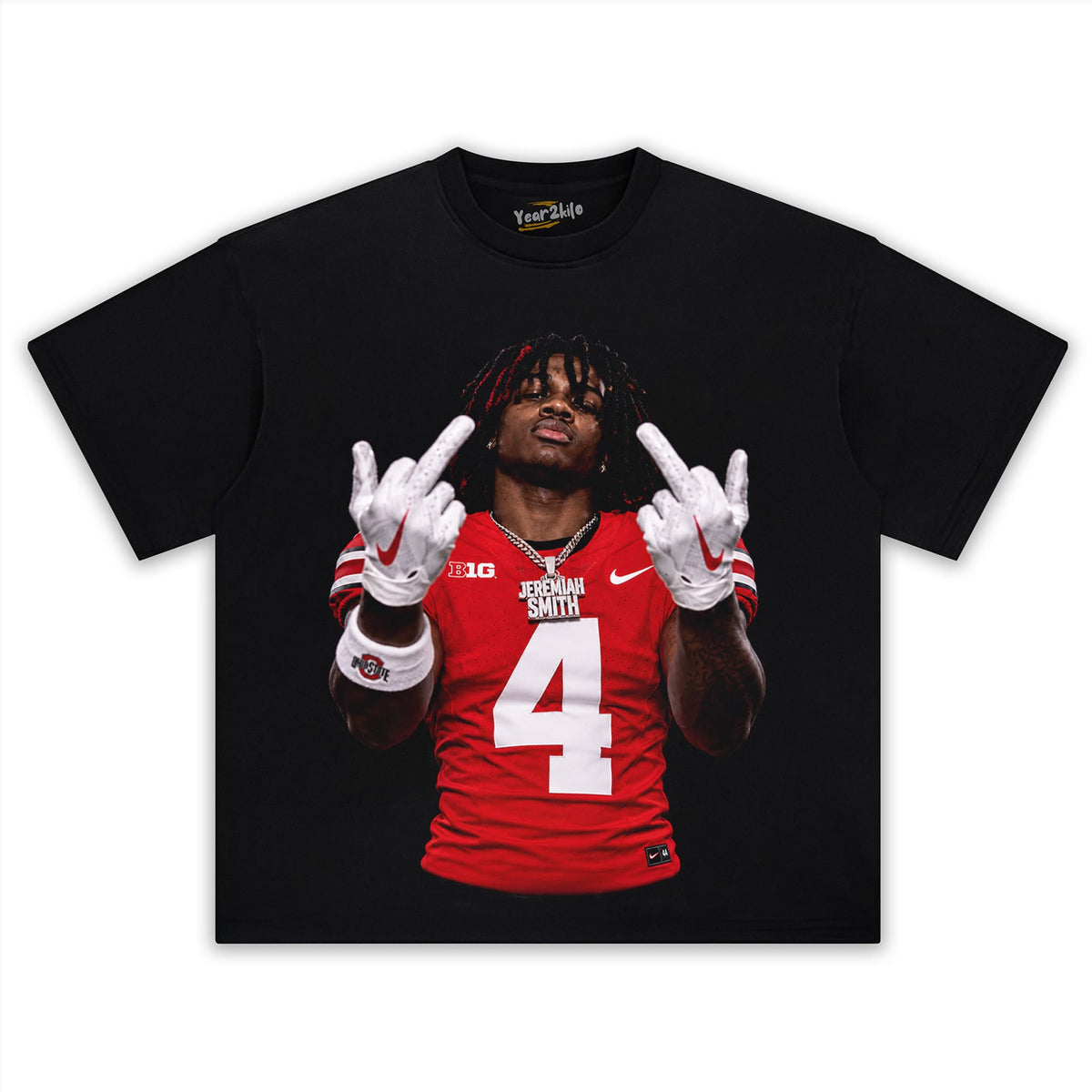 JEREMIAH SMITH - MIDDLE FINGER TANK TOP & TEE & LONG SLEEVE & LAYERED LS & HOODIE