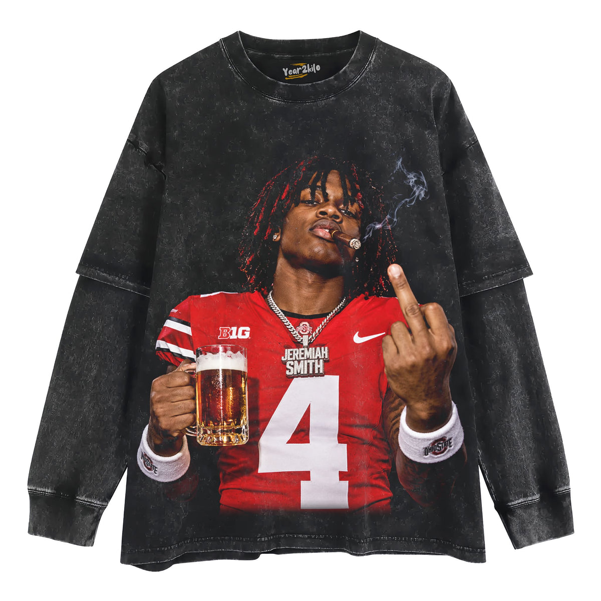 JEREMIAH SMITH - SMOKING TANK TOP & TEE & LONG SLEEVE & LAYERED LS & HOODIE