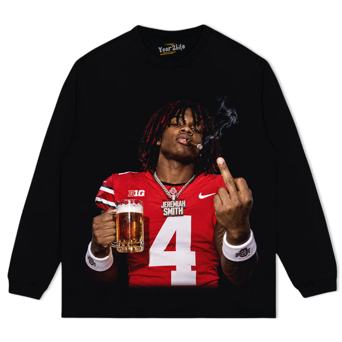 JEREMIAH SMITH - SMOKING TANK TOP & TEE & LONG SLEEVE & LAYERED LS & HOODIE