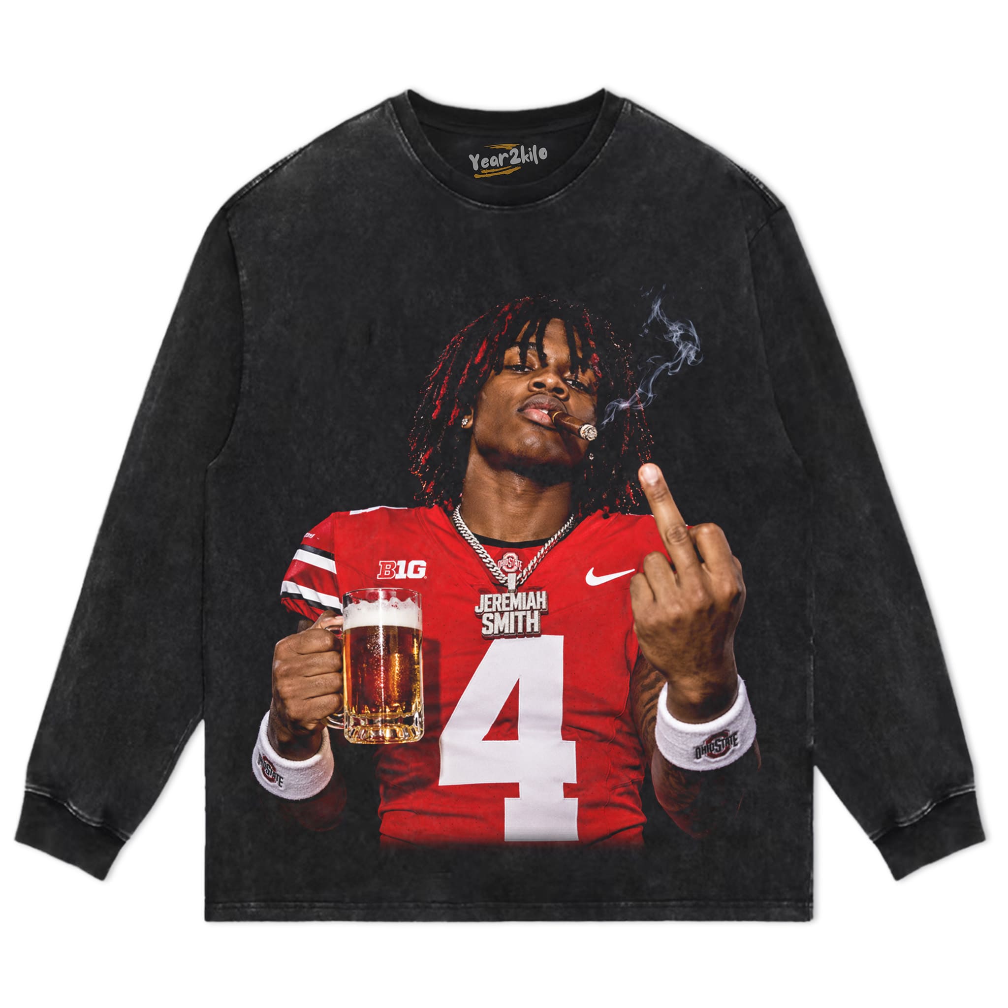 JEREMIAH SMITH - SMOKING TANK TOP & TEE & LONG SLEEVE & LAYERED LS & HOODIE