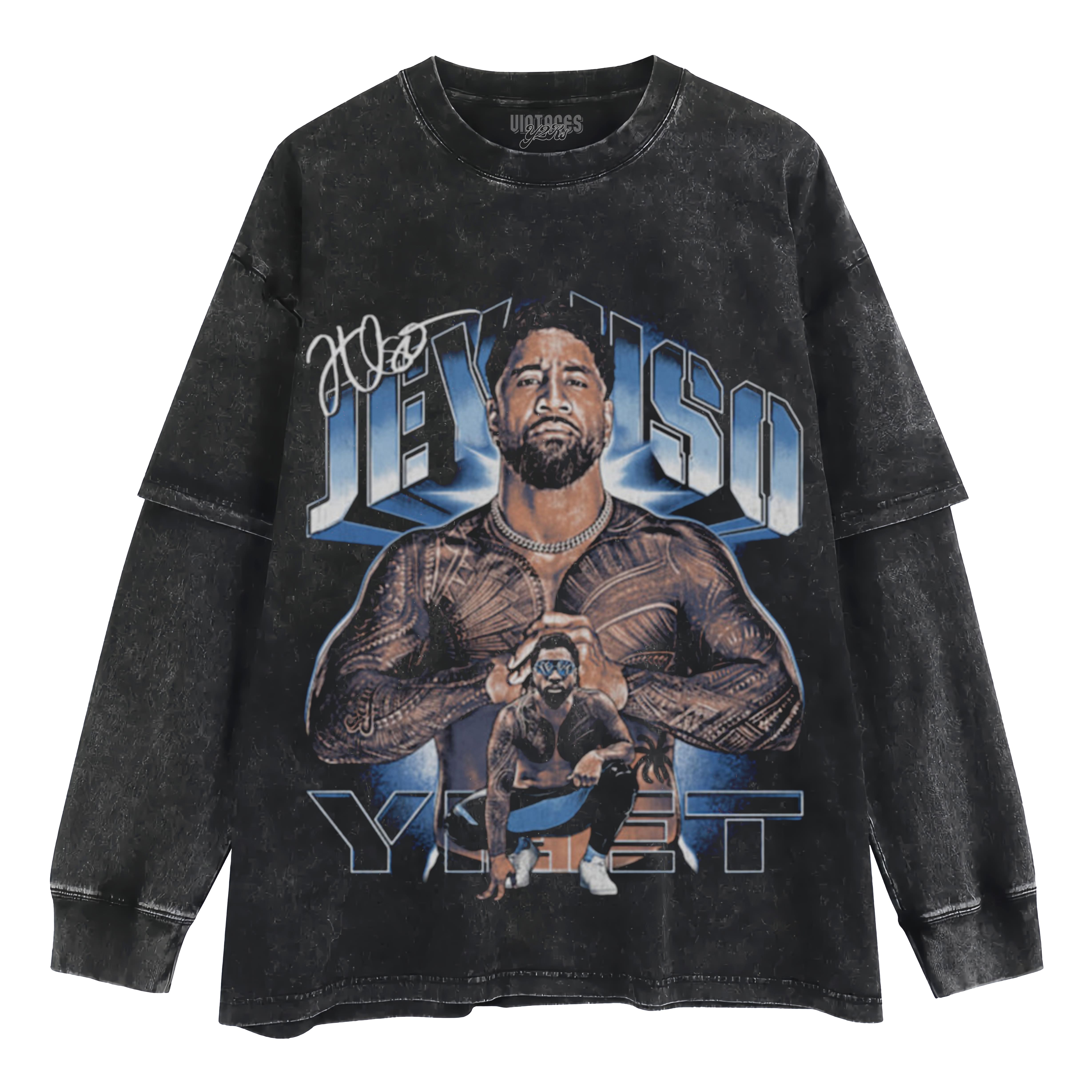 JEY USO VINTAGE LAYERED LONG SLEEVE