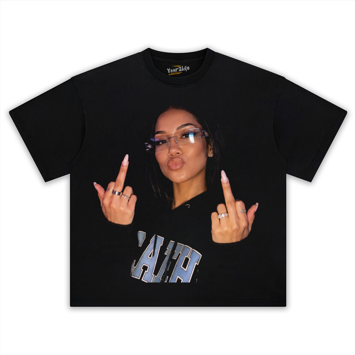 JHENÉ AIKO - MIDDLE FINGER TANK TOP & TEE & LONG SLEEVE & LAYERED LS & HOODIE