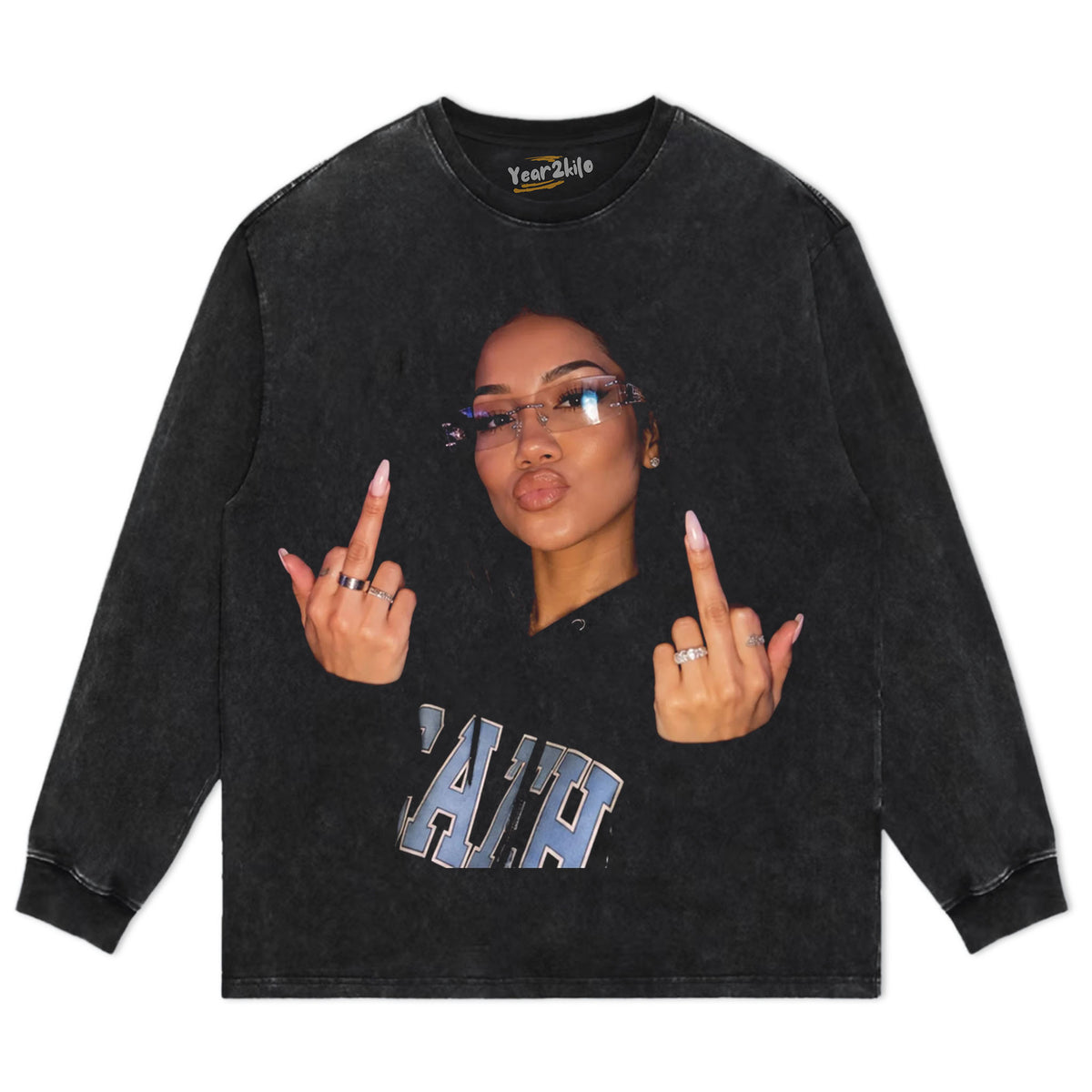 JHENÉ AIKO - MIDDLE FINGER TANK TOP & TEE & LONG SLEEVE & LAYERED LS & HOODIE