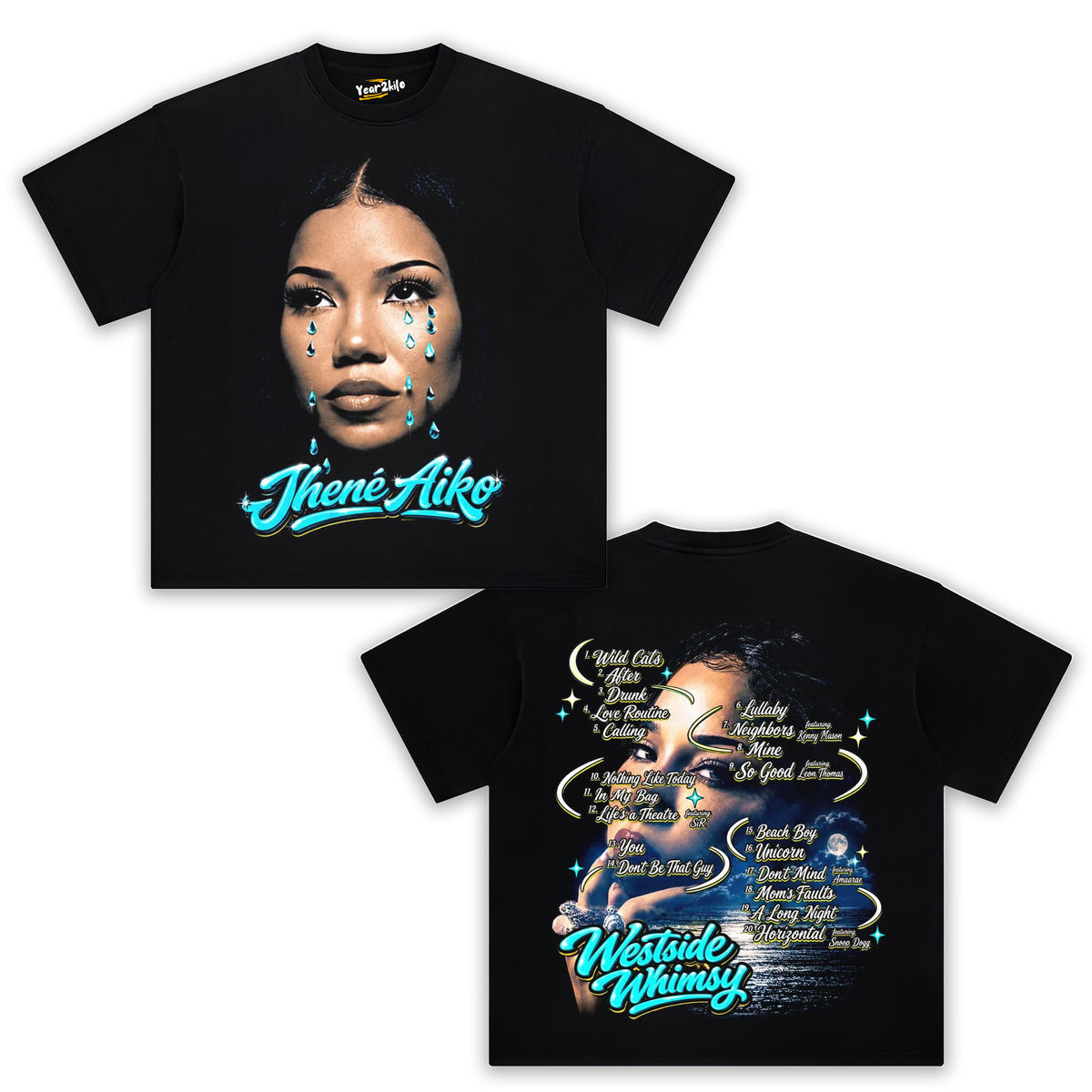 JHENÉ AIKO - WESTSIDE WHIMSY V5 TANK TOP & TEE