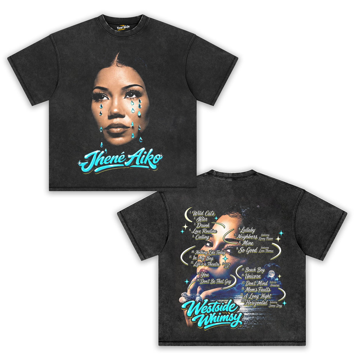 JHENÉ AIKO - WESTSIDE WHIMSY V5 TANK TOP & TEE
