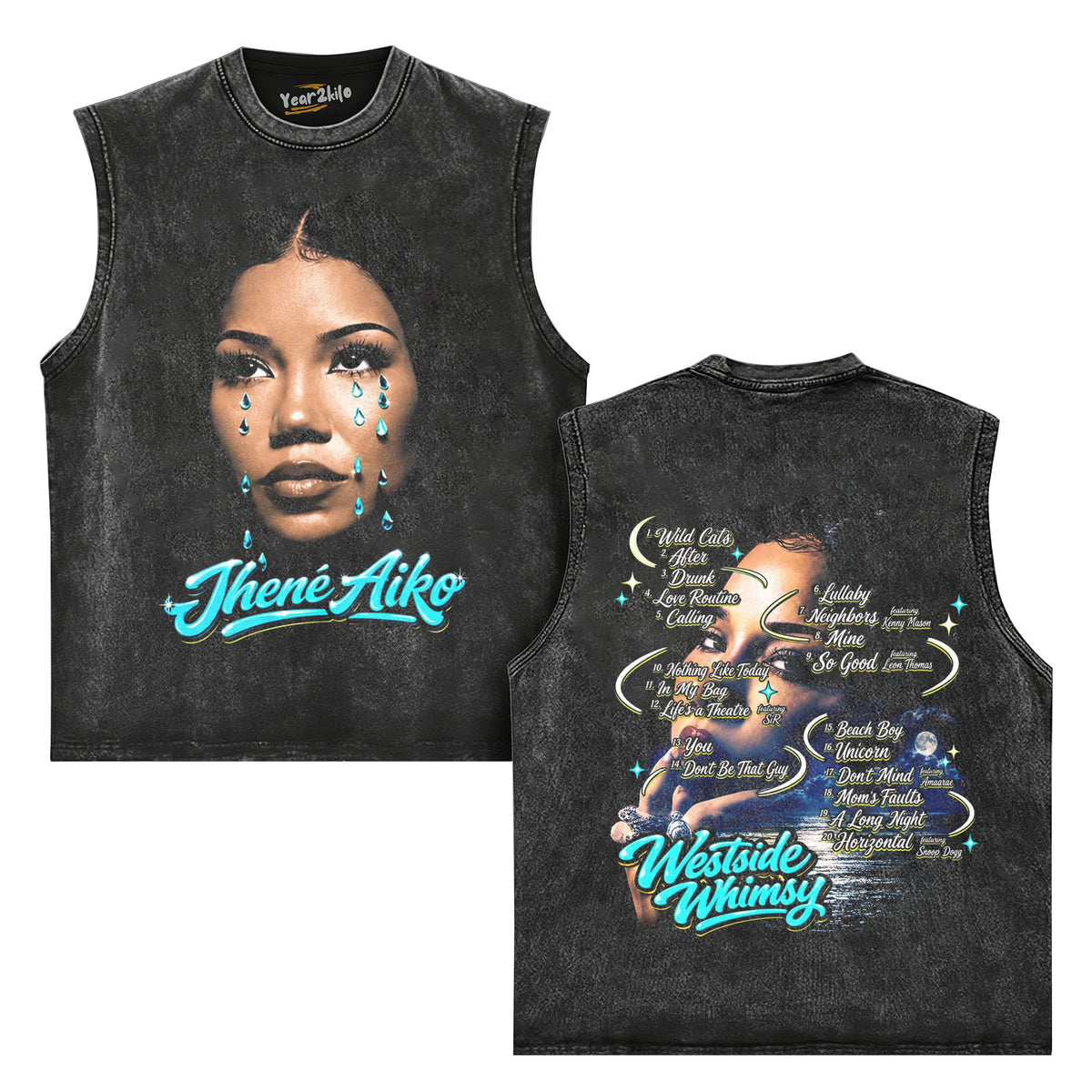 JHENÉ AIKO - WESTSIDE WHIMSY V5 TANK TOP & TEE