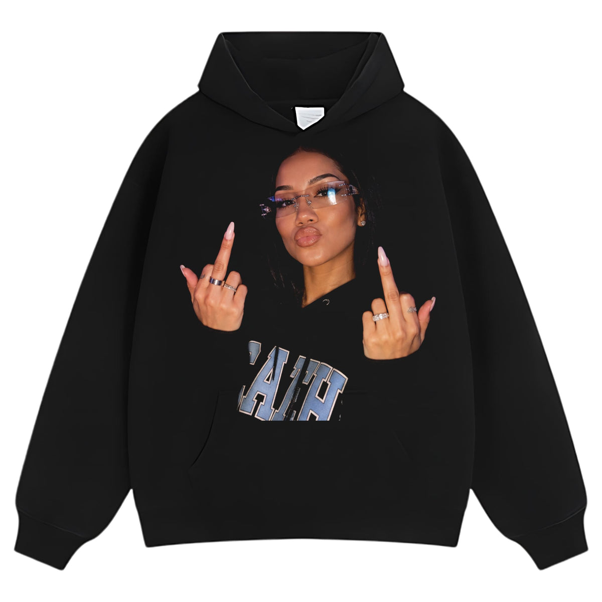 JHENÉ AIKO - MIDDLE FINGER TANK TOP & TEE & LONG SLEEVE & LAYERED LS & HOODIE