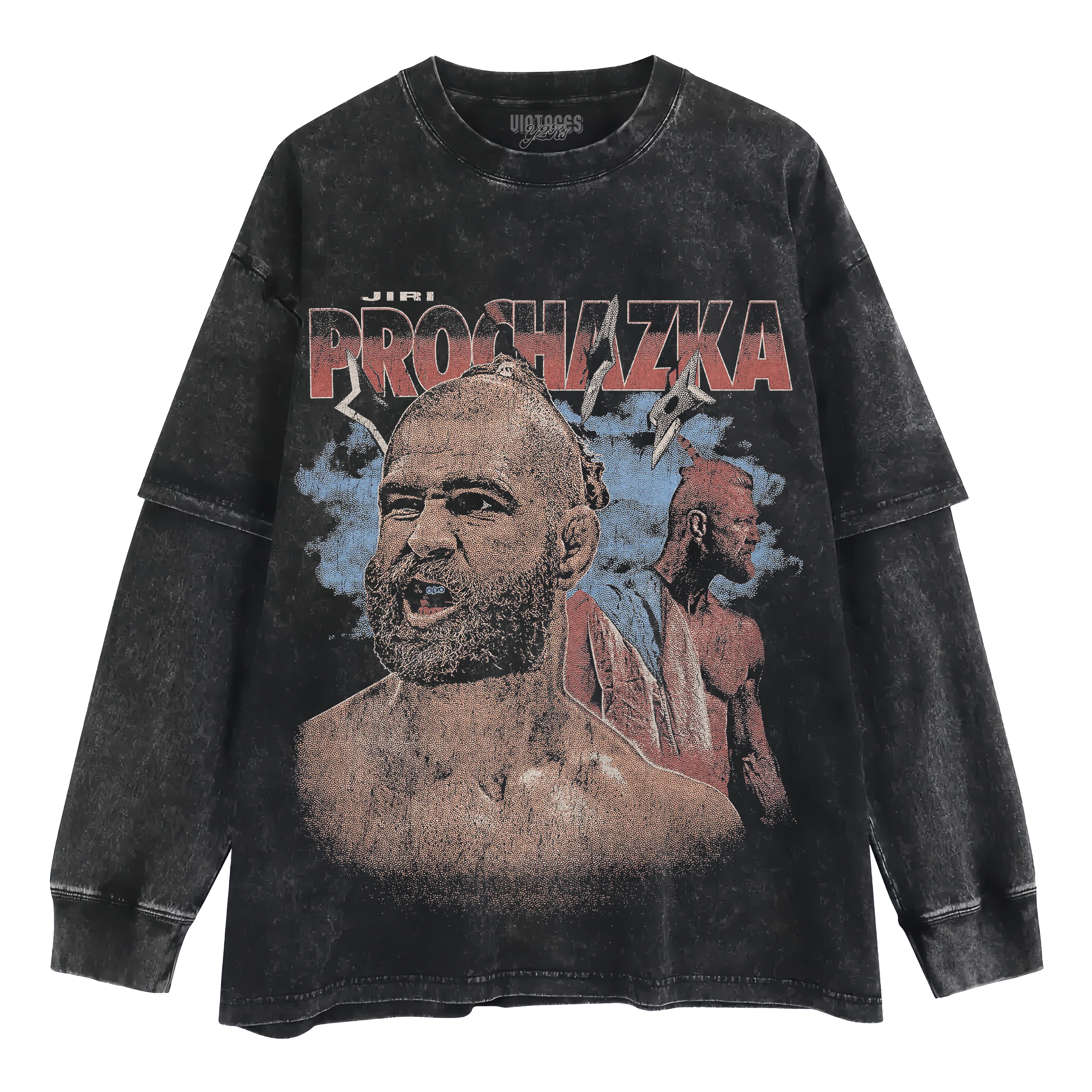 JIŘÍ PROCHÁZKA LAYERED LONG SLEEVE