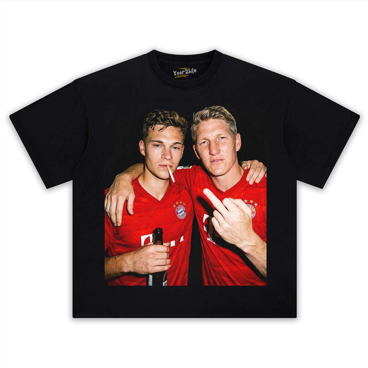 JK & SCHWEINSTEIGER BAYERN SOCCER TANK TOP & TEE & LONG SLEEVE & LAYERED LS & HOODIE