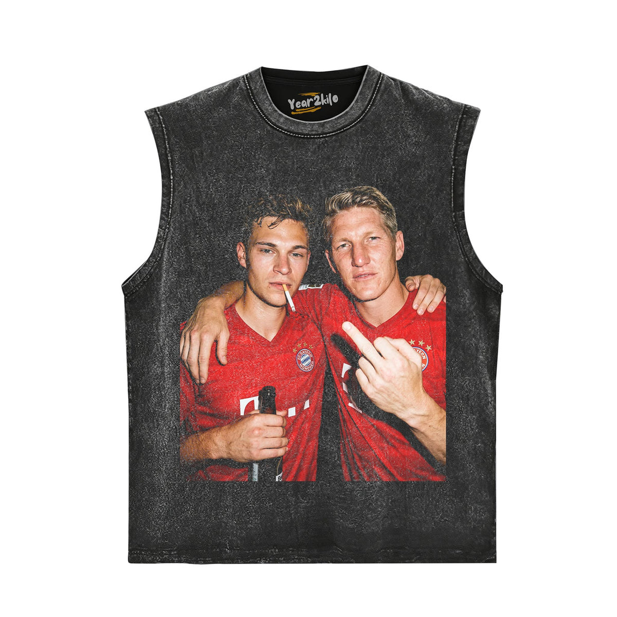 JK & SCHWEINSTEIGER BAYERN SOCCER TANK TOP & TEE & LONG SLEEVE & LAYERED LS & HOODIE