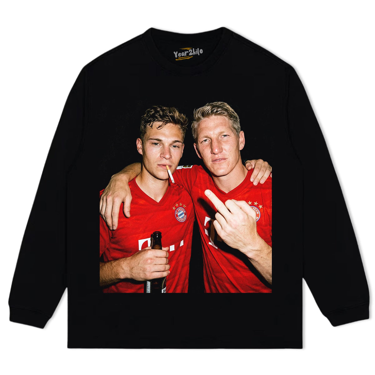 JK & SCHWEINSTEIGER BAYERN SOCCER TANK TOP & TEE & LONG SLEEVE & LAYERED LS & HOODIE