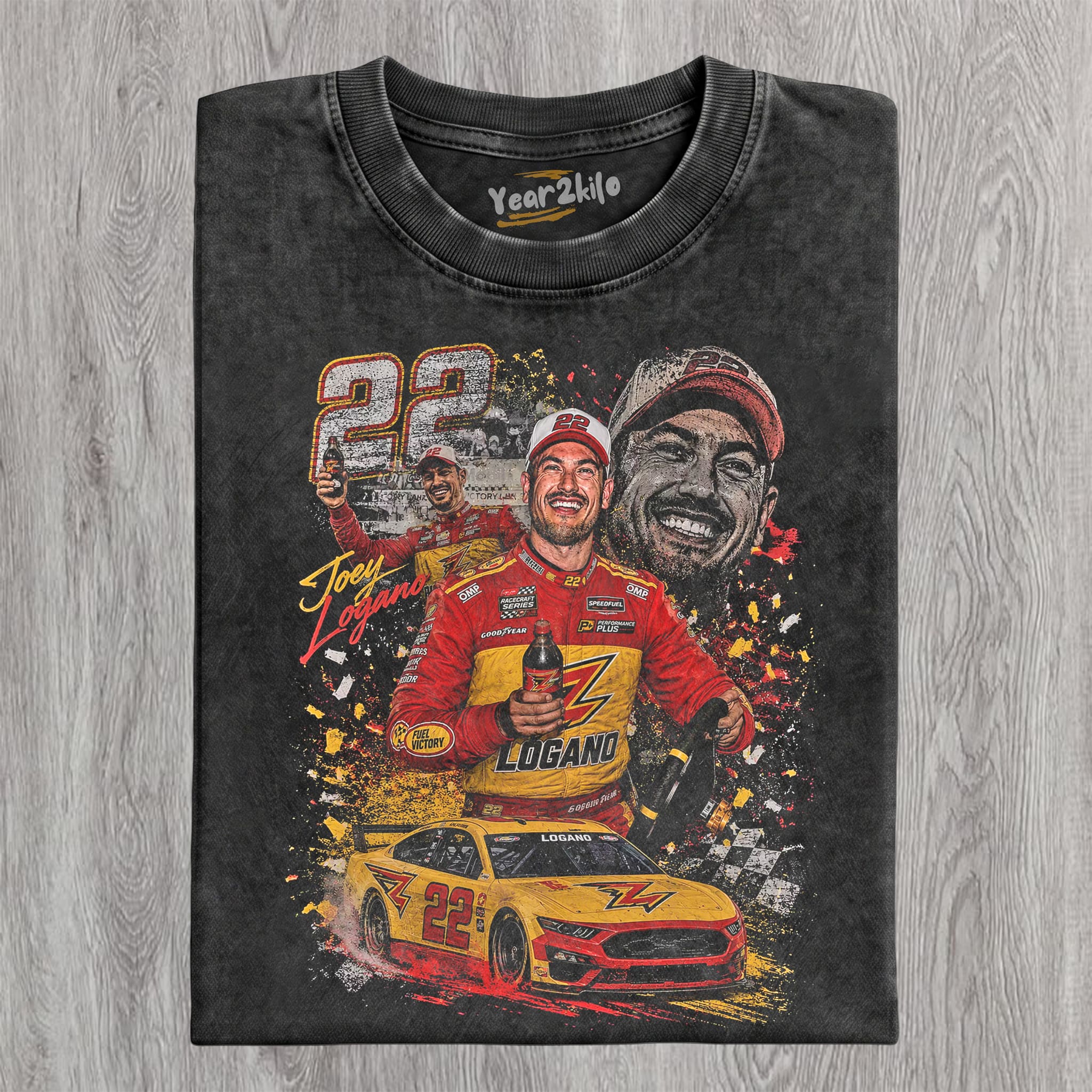 JOEY LOGANO 2026 V1 TANK TOP & TEE & LONG SLEEVE & LAYERED LS & HOODIE