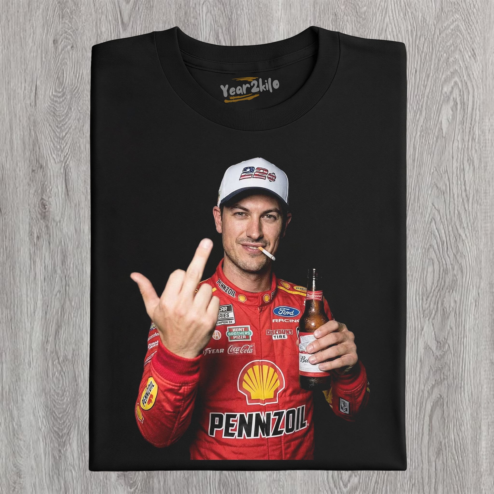 JOEY LOGANO TANK TOP & TEE & LONG SLEEVE & LAYERED LS & HOODIE