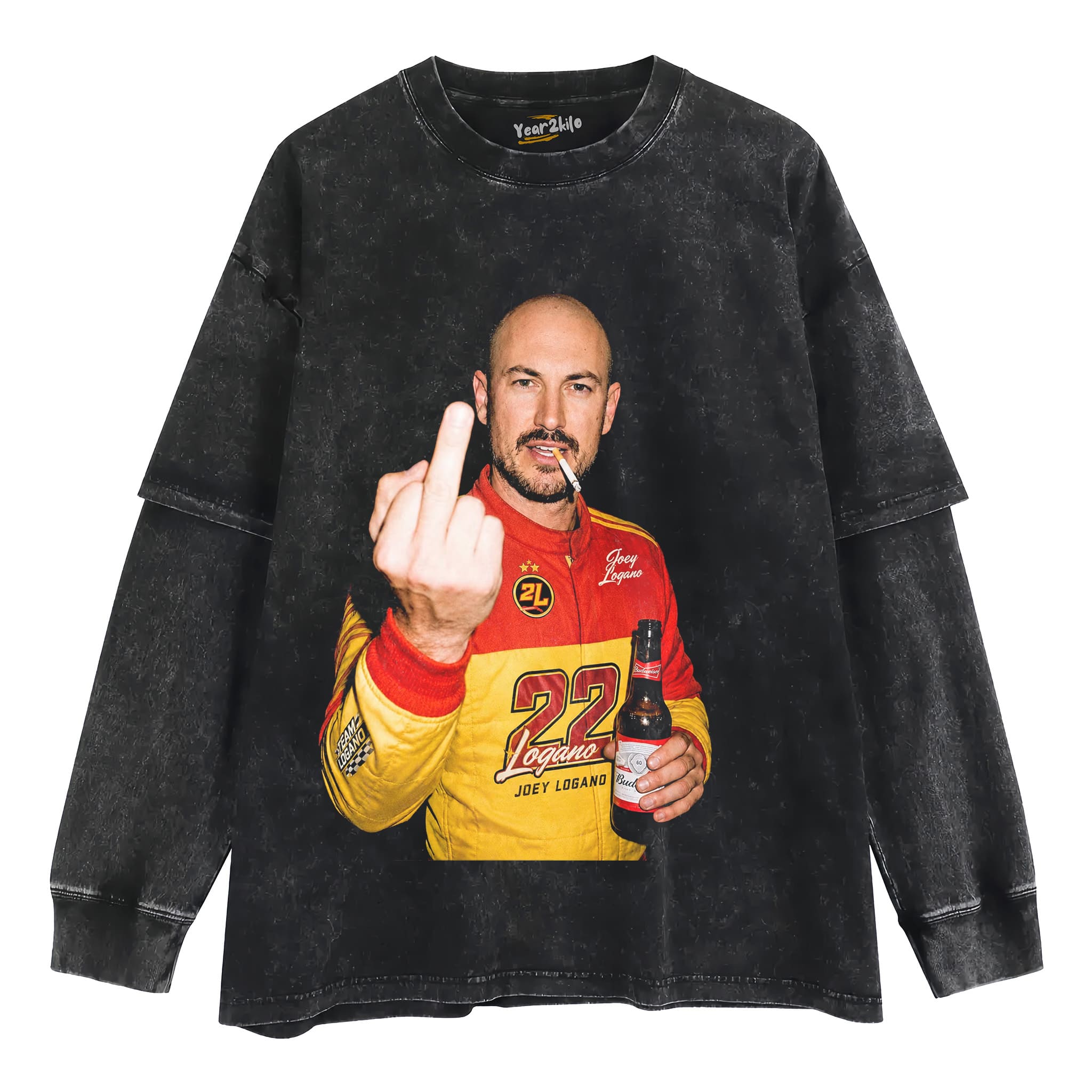 JOEY LOGANO 2026 V2 TANK TOP & TEE & LONG SLEEVE & LAYERED LS & HOODIE