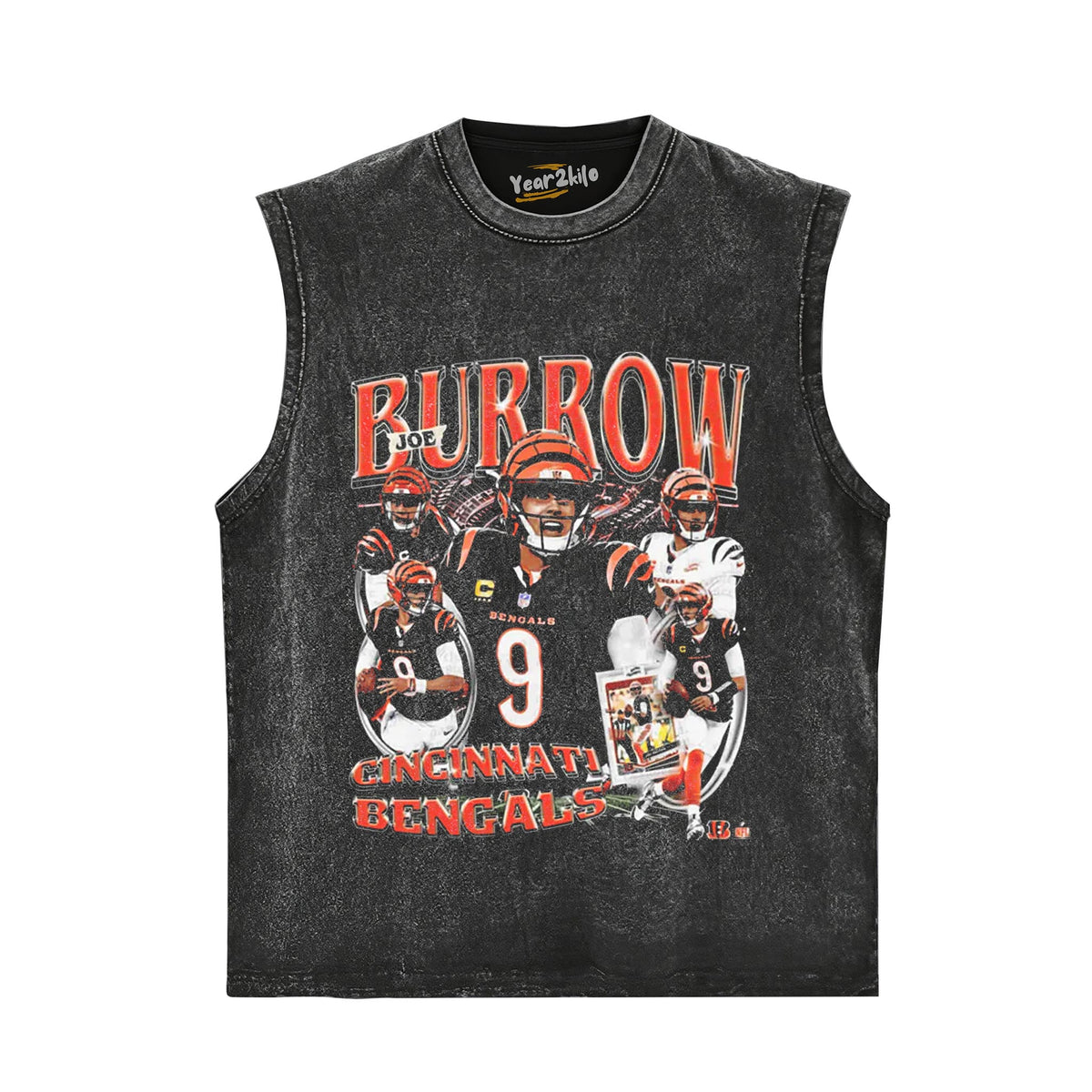 JOE BURROW TANK TOP & TEE & LONG SLEEVE & LAYERED LS & HOODIE