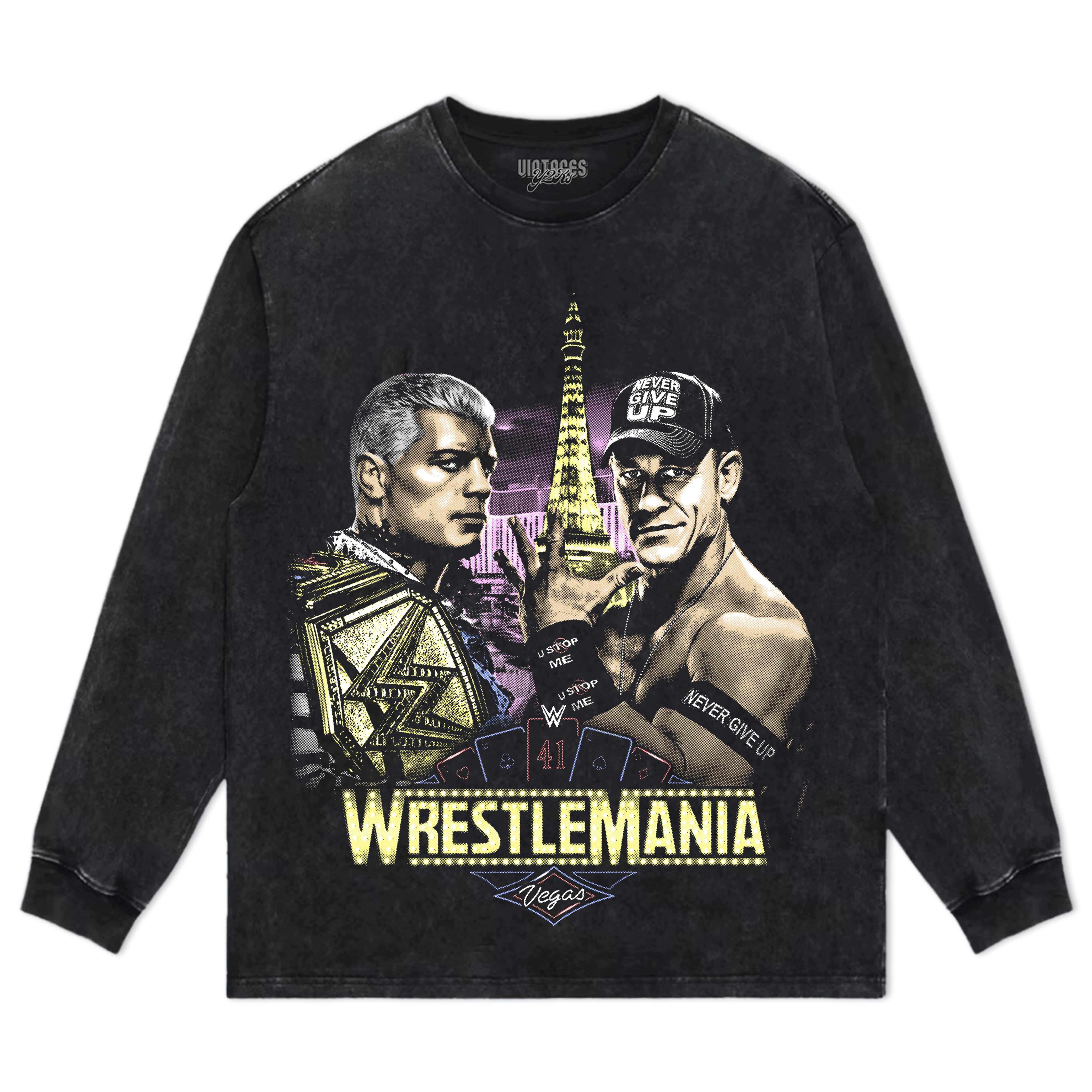 JOHN CENA & CODY RHODES VINTAGE V2 TEE & LS & HOODIE
