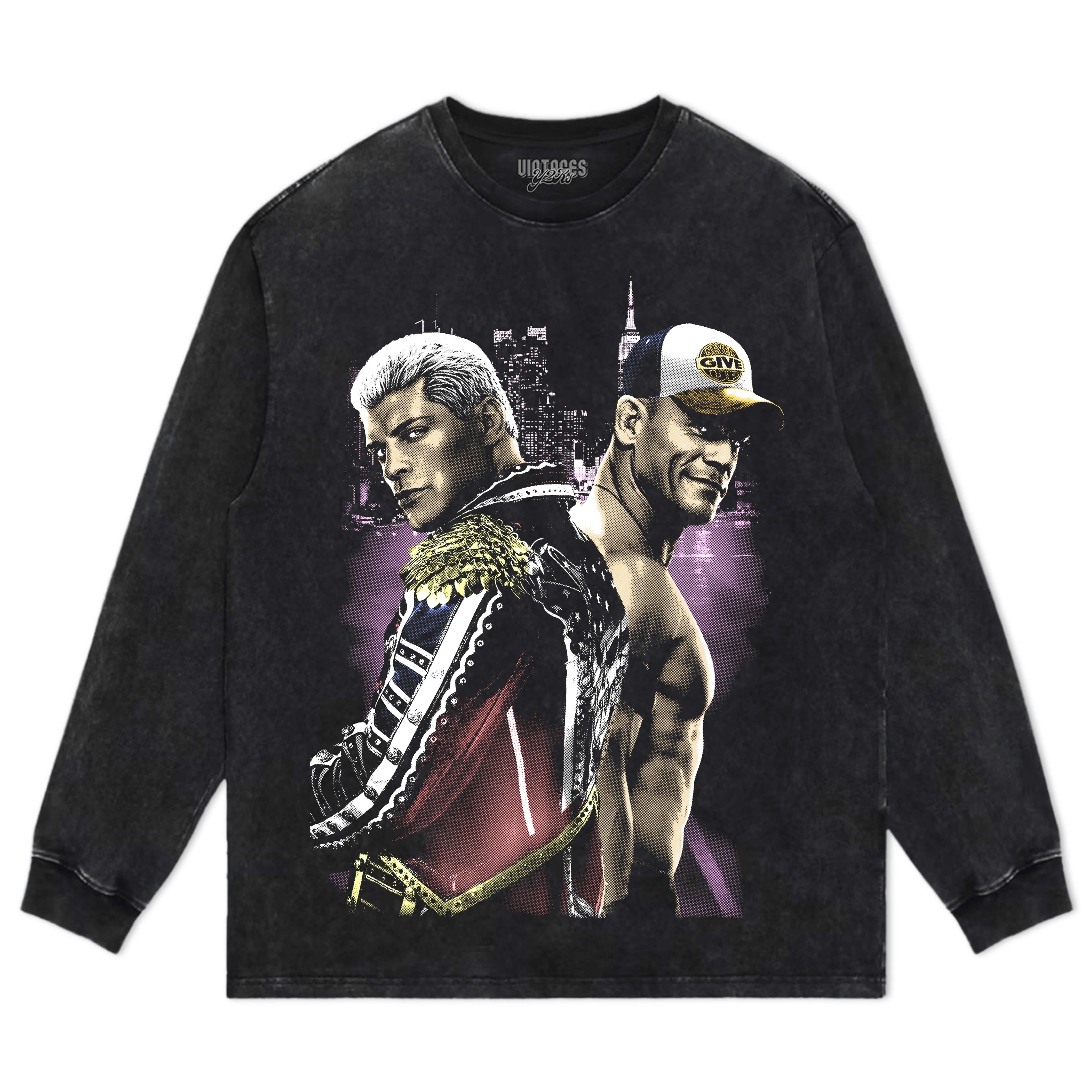 JOHN CENA & CODY RHODES VINTAGE V3 TEE & LS & HOODIE