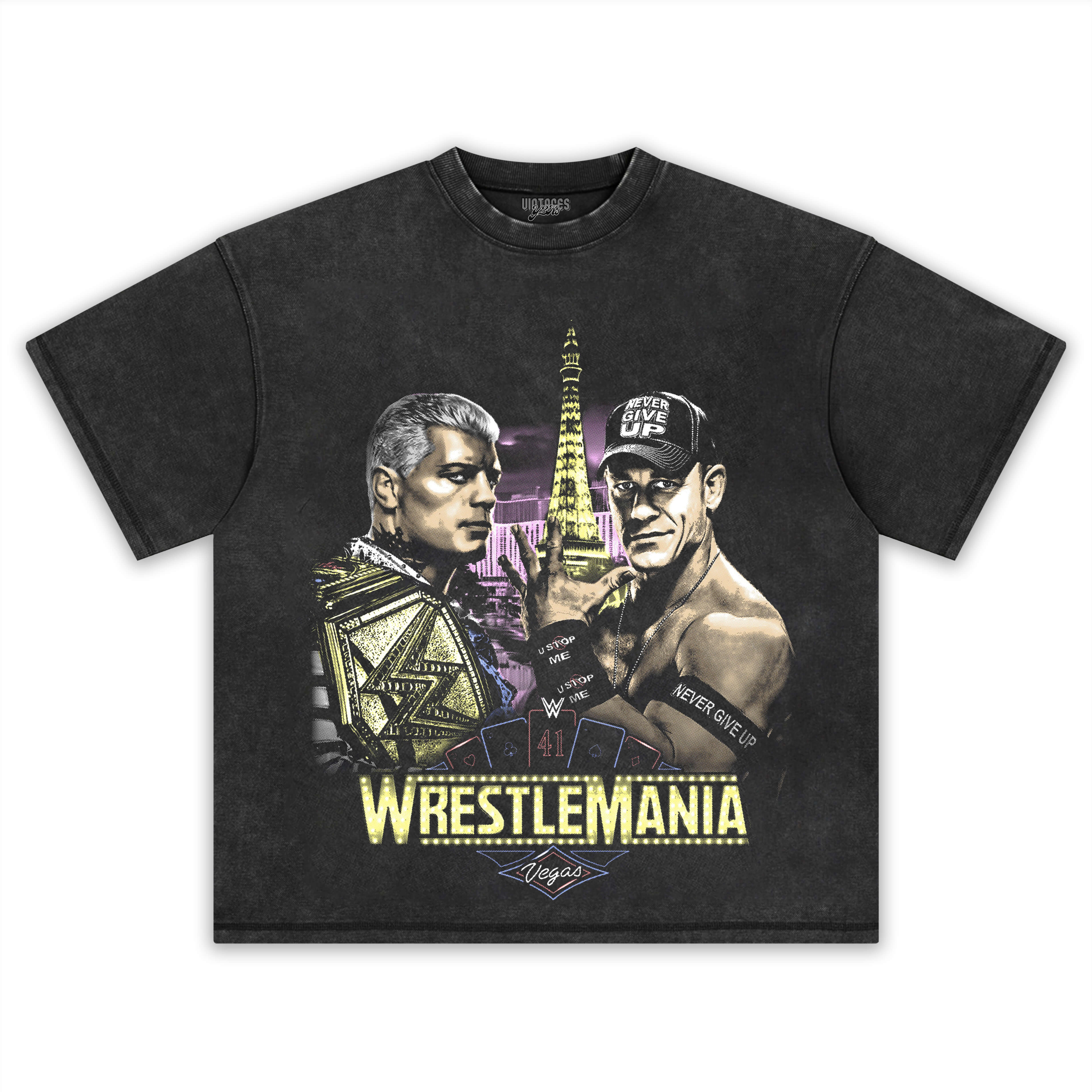 JOHN CENA & CODY RHODES VINTAGE V2 TEE & LS & HOODIE